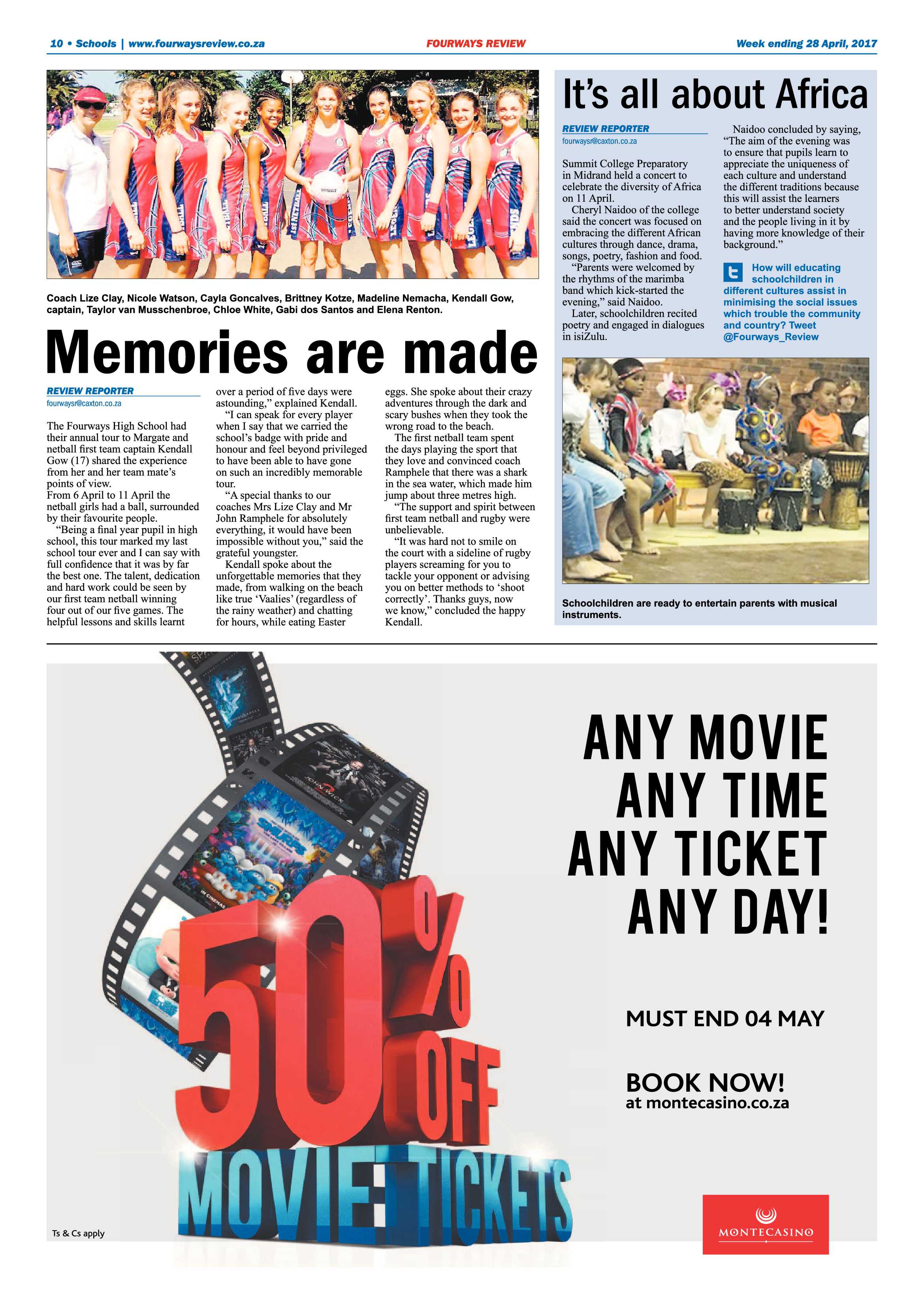 Fourways Review 28 April 2017 page 10