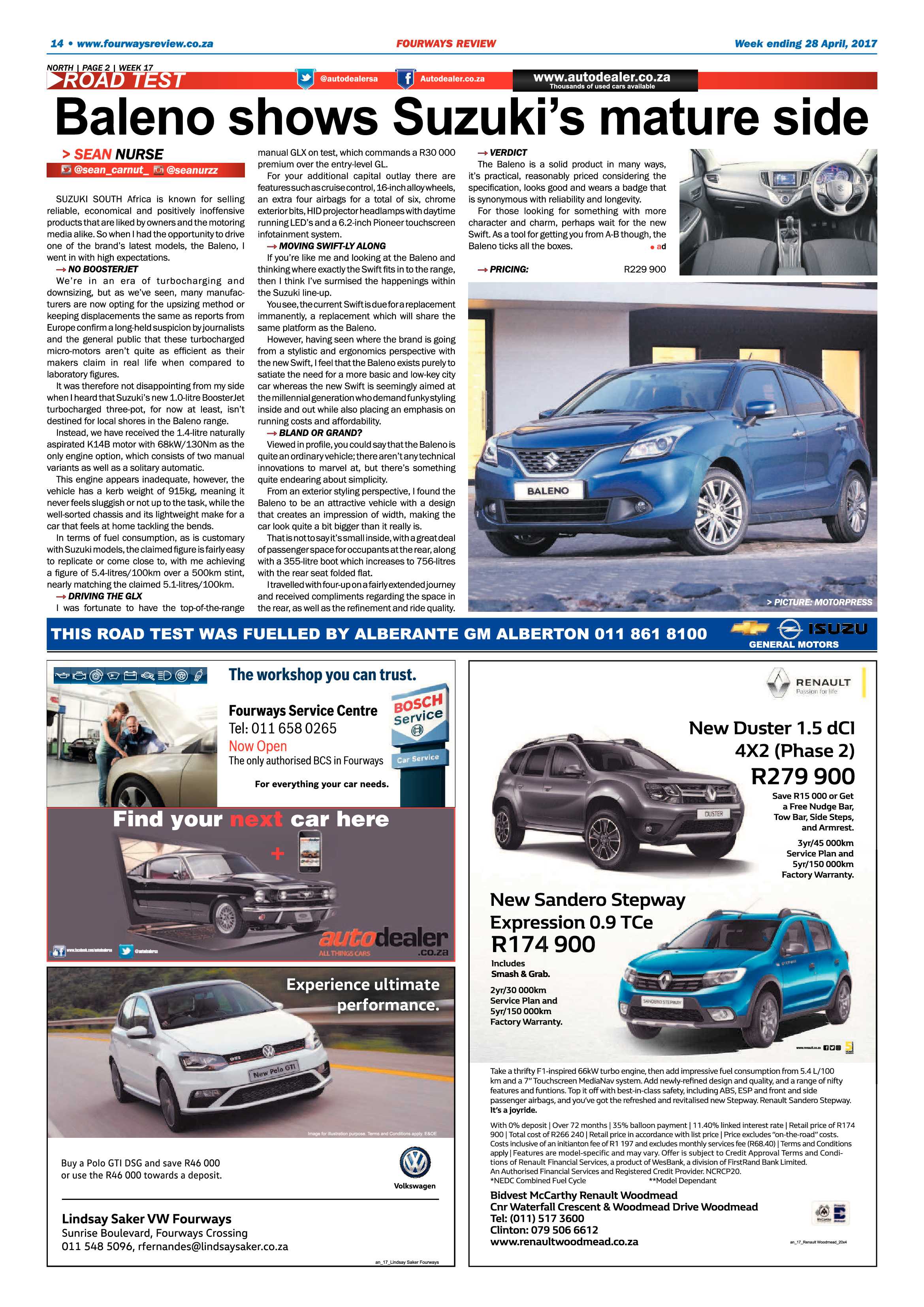 Fourways Review 28 April 2017 page 14