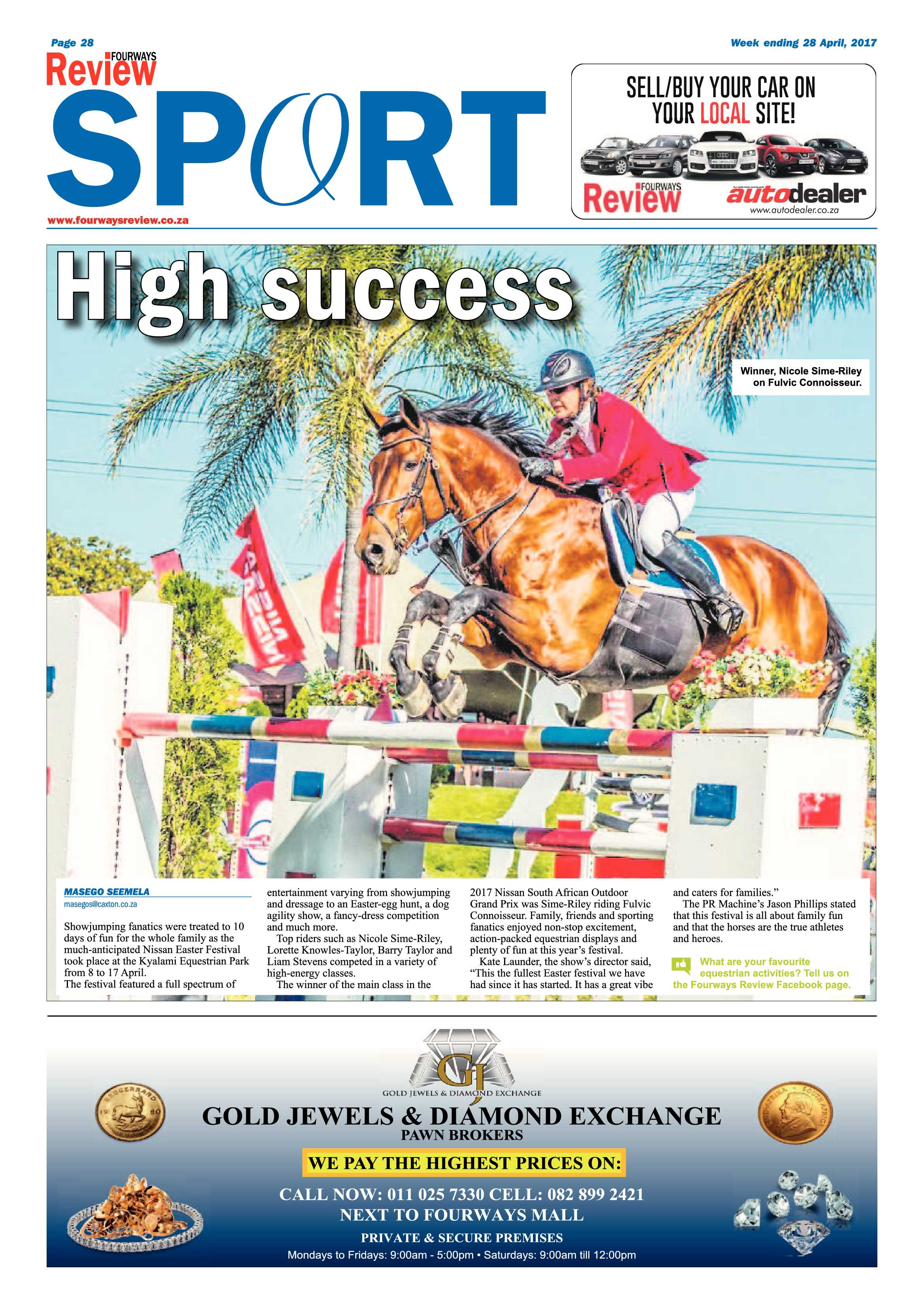 Fourways Review 28 April 2017 page 28
