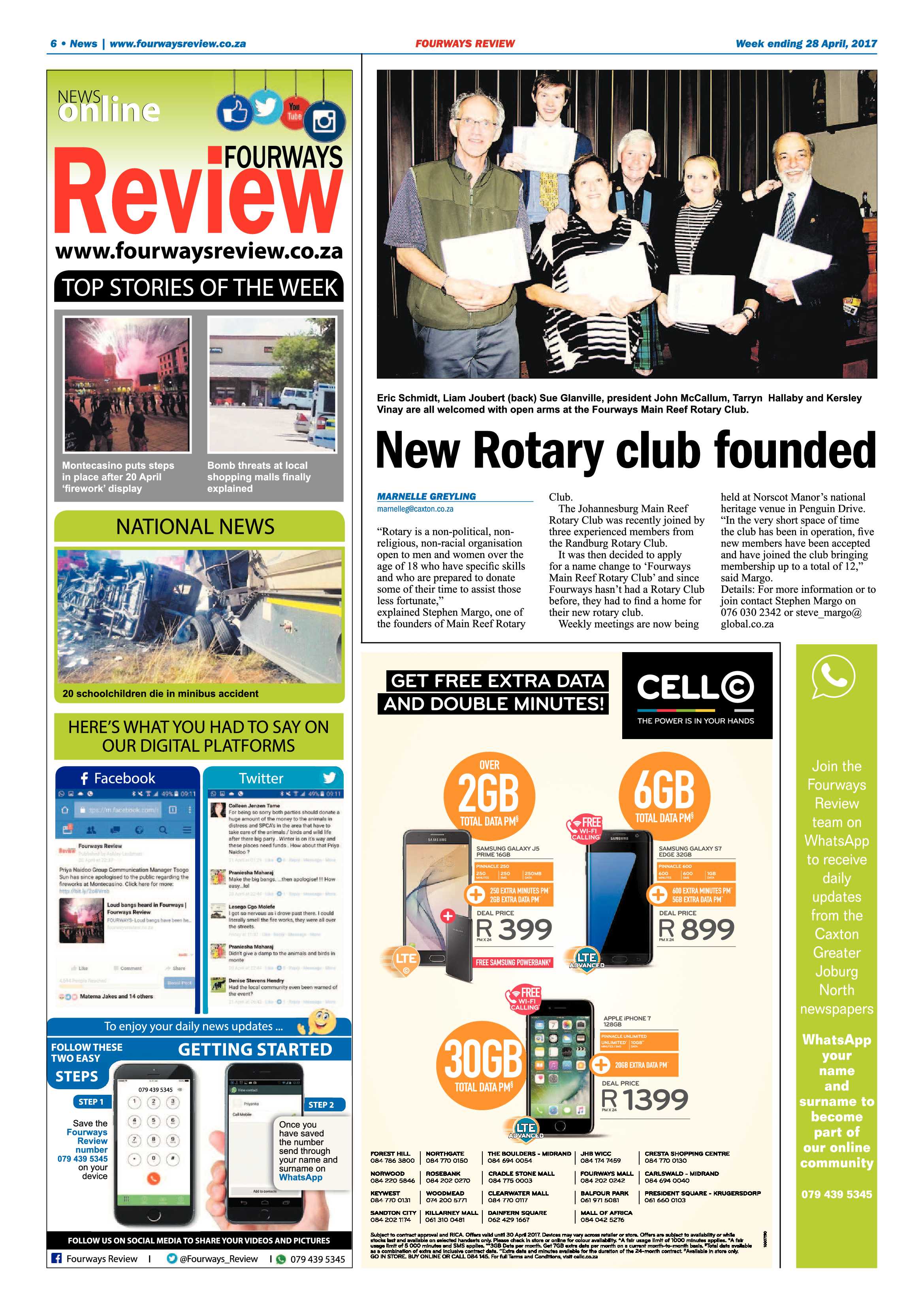 Fourways Review 28 April 2017 page 6