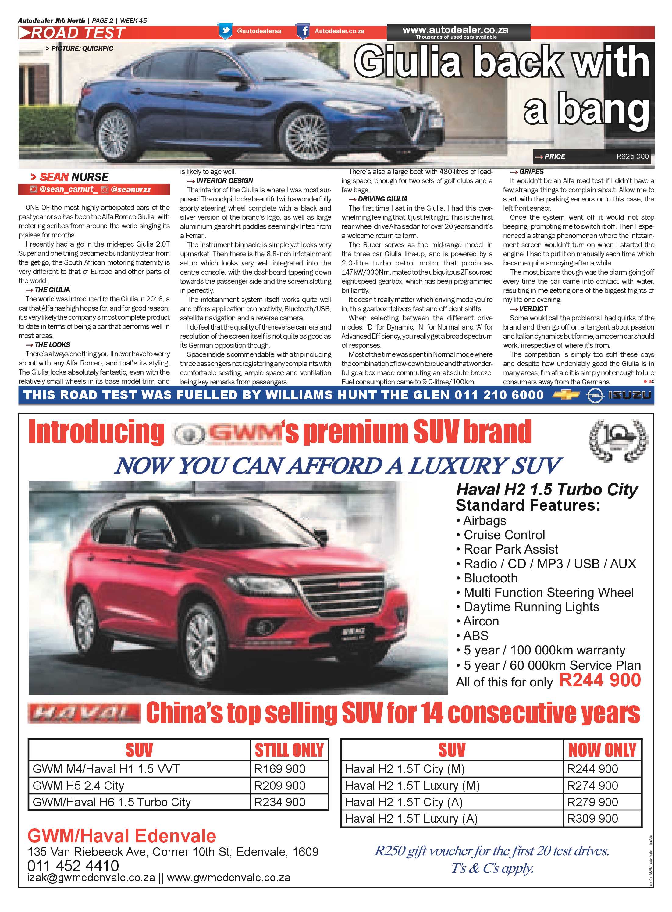 Auto Dealer 7 November 2017 page 2