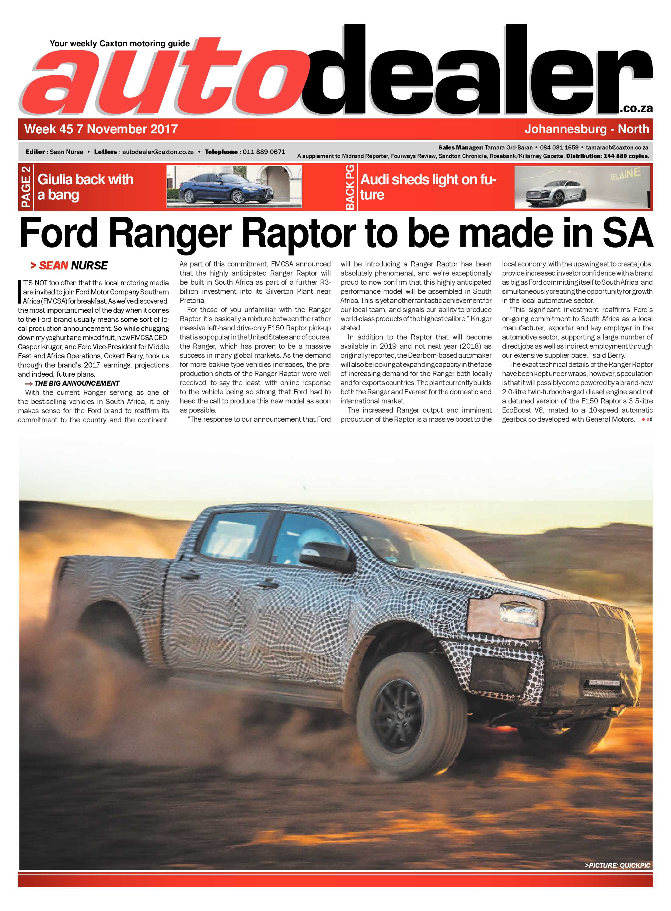 Autodealer North 10 October, 2017 page 17