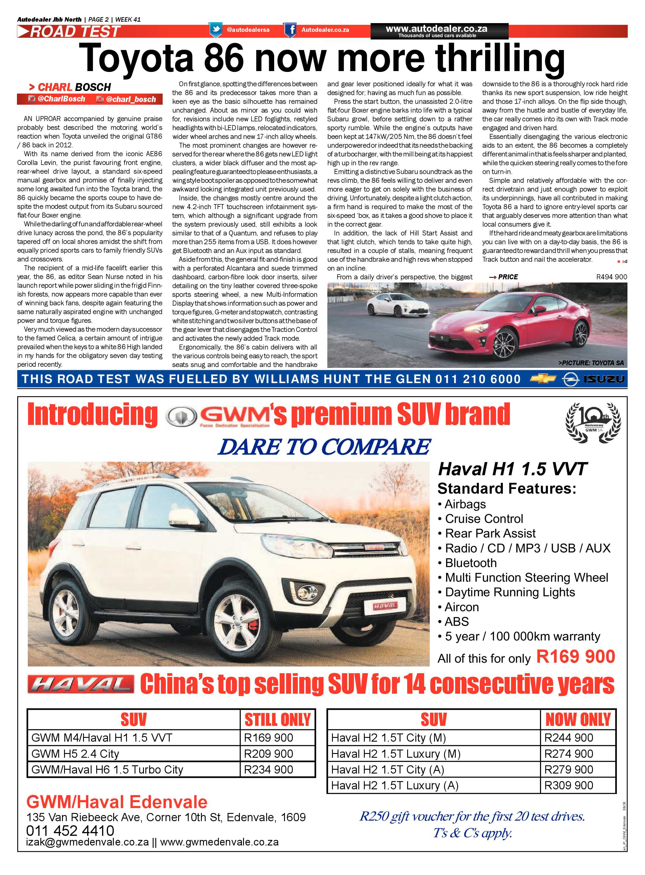 Autodealer North 10 October, 2017 page 2