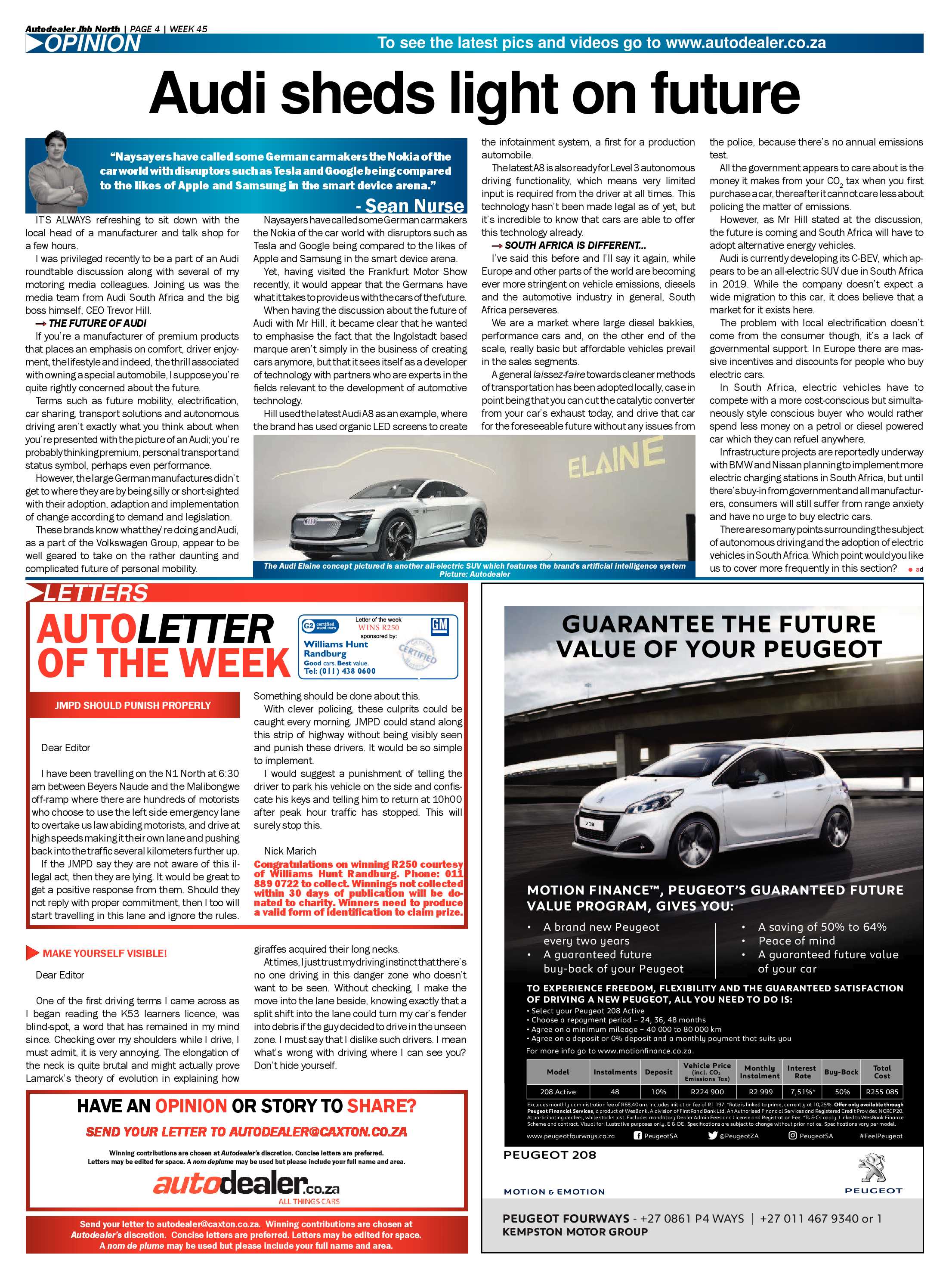 Autodealer North 10 October, 2017 page 20