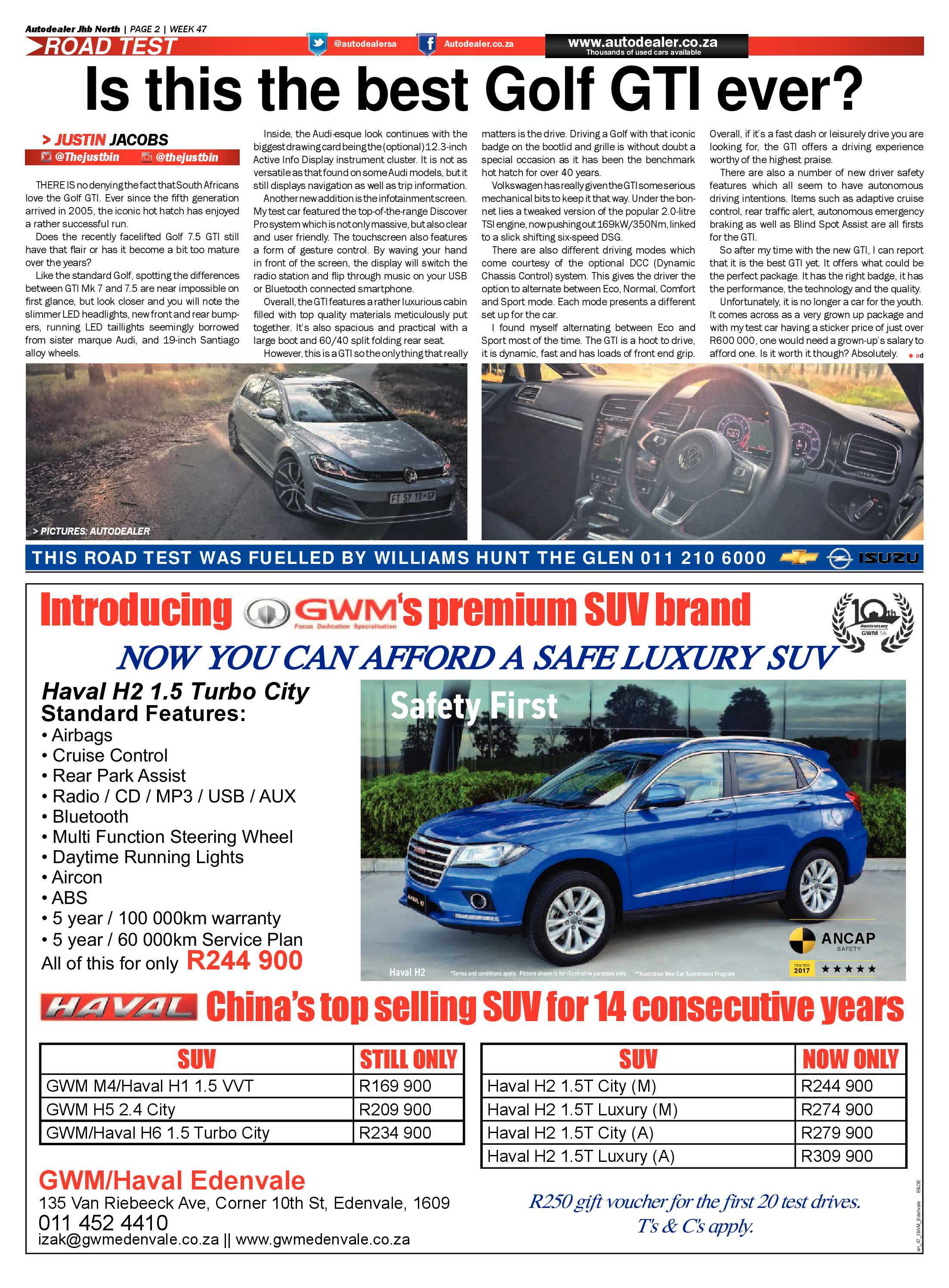Autodealer North 10 October, 2017 page 22