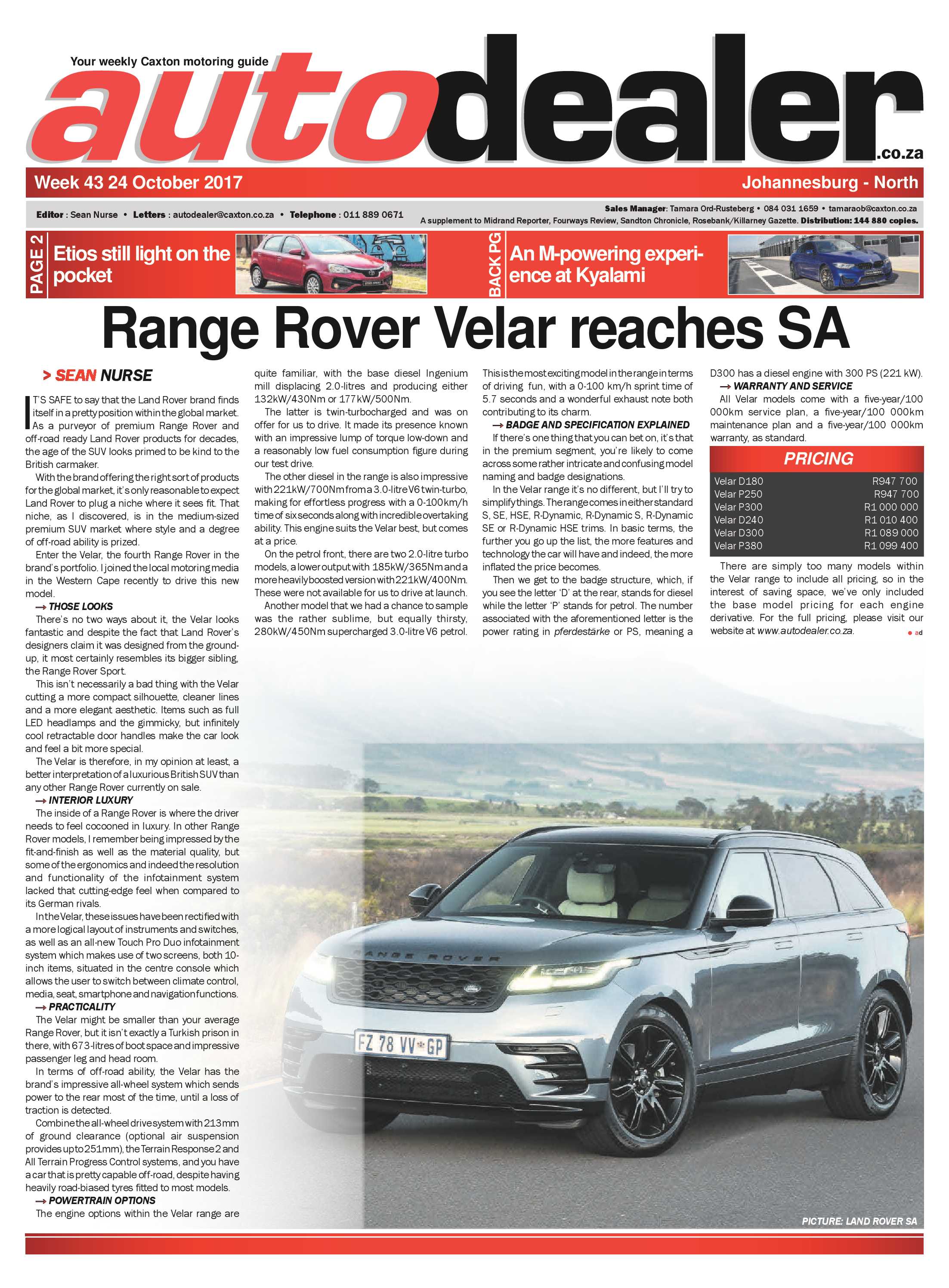 Autodealer North 10 October, 2017 page 9