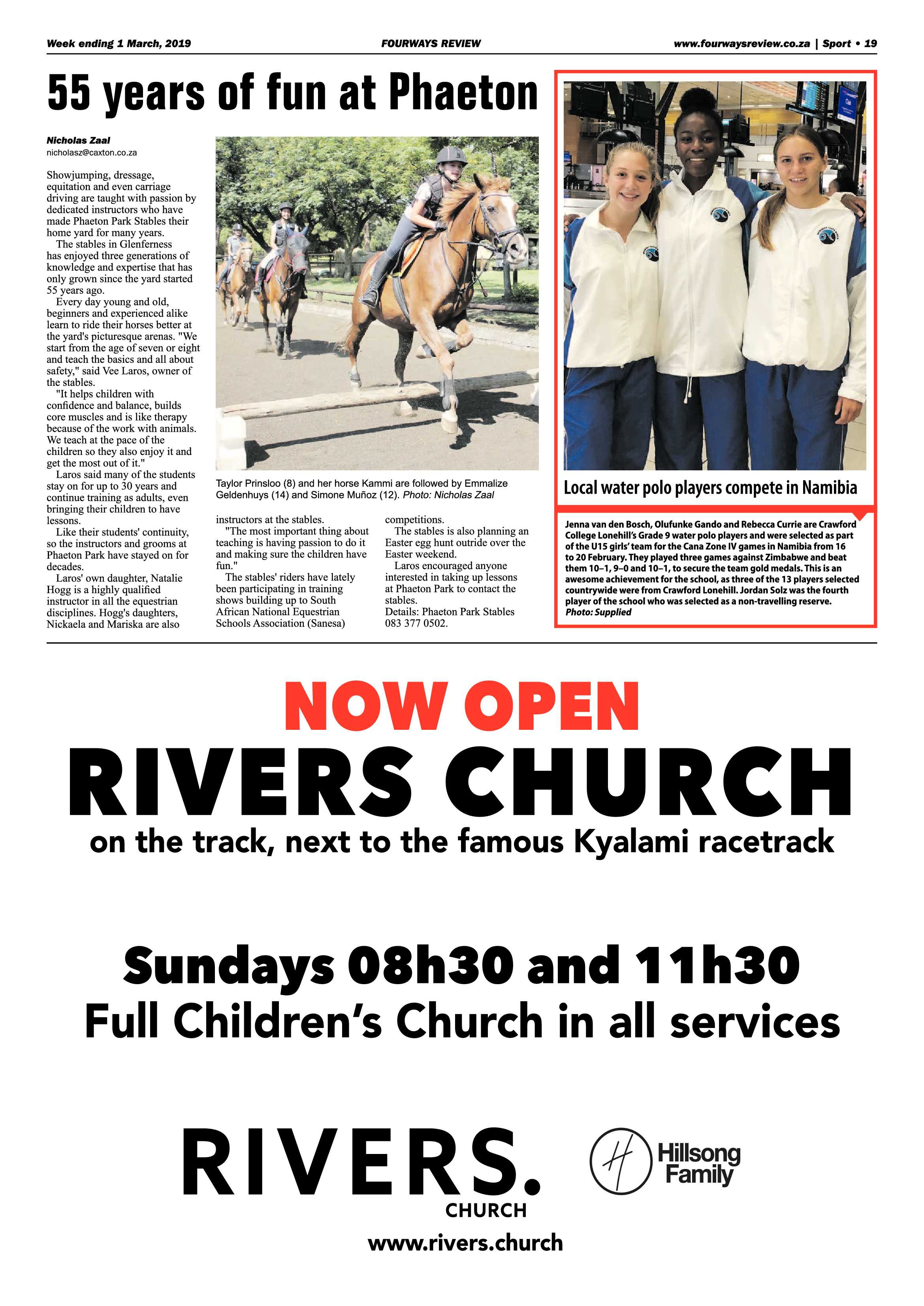 FR 1 March, 2019 page 19