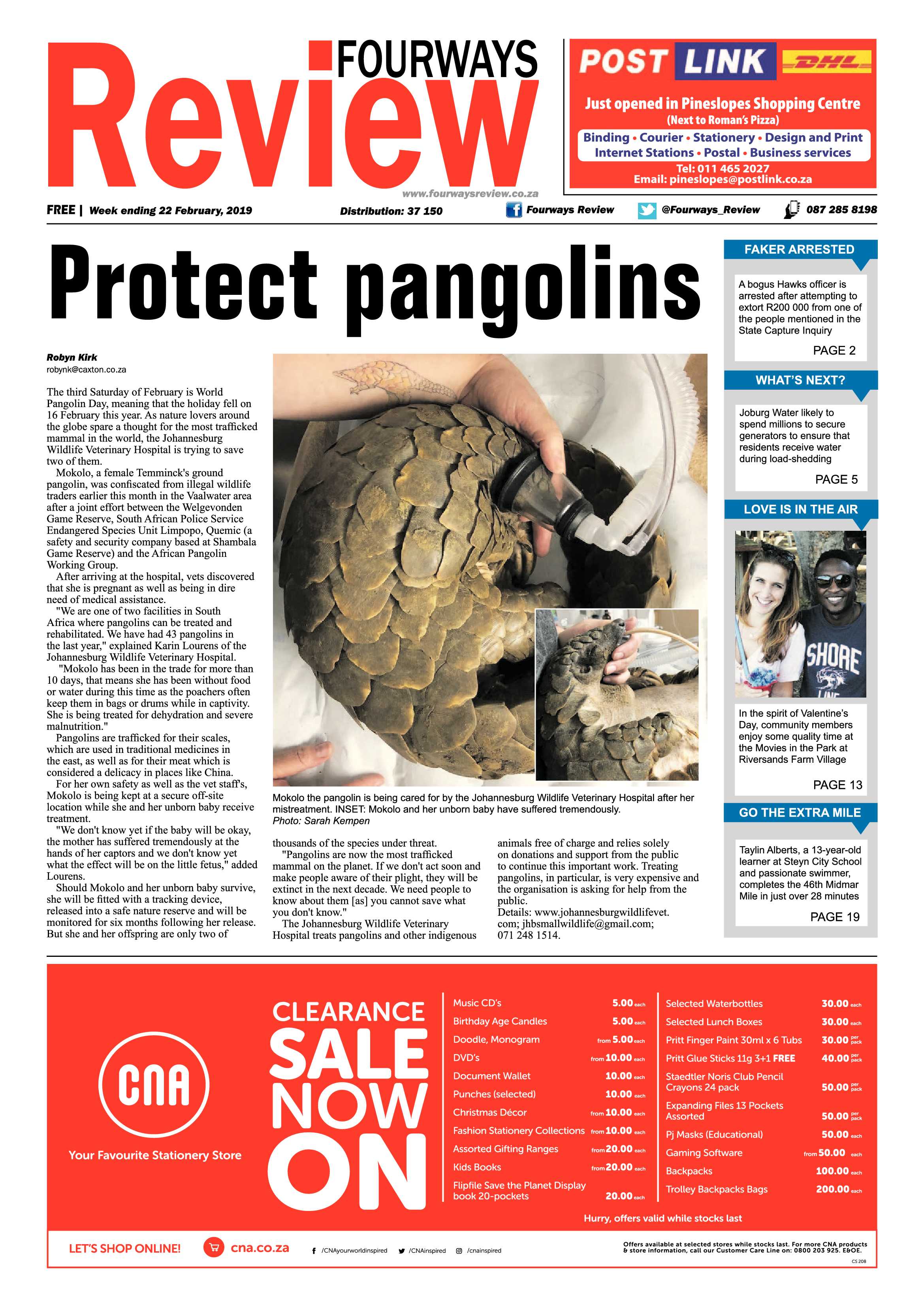 FR 22 February, 2019 page 1