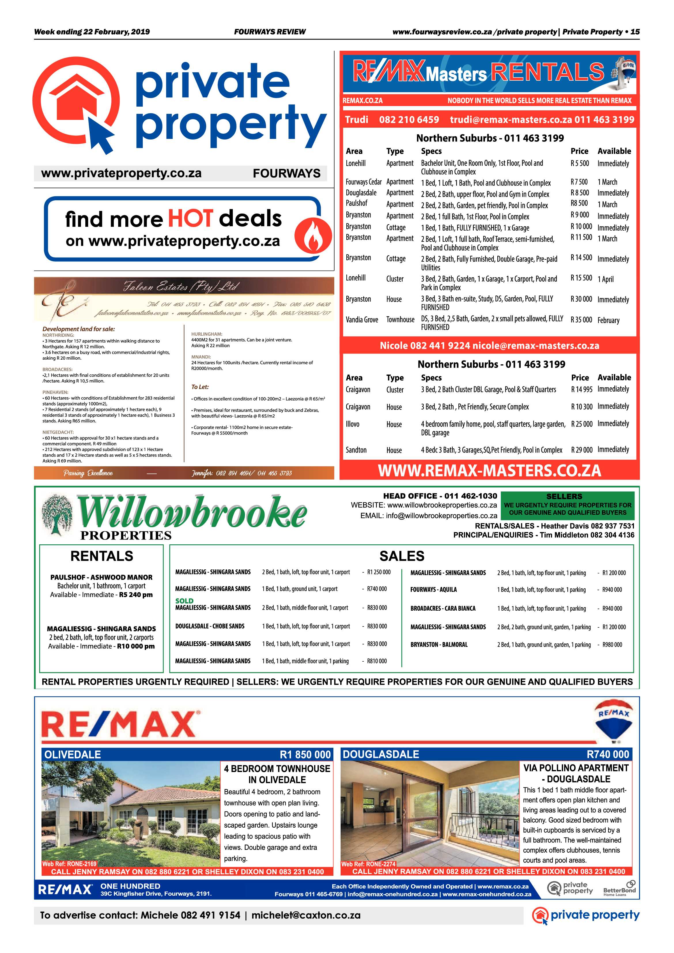 FR 22 February, 2019 page 15