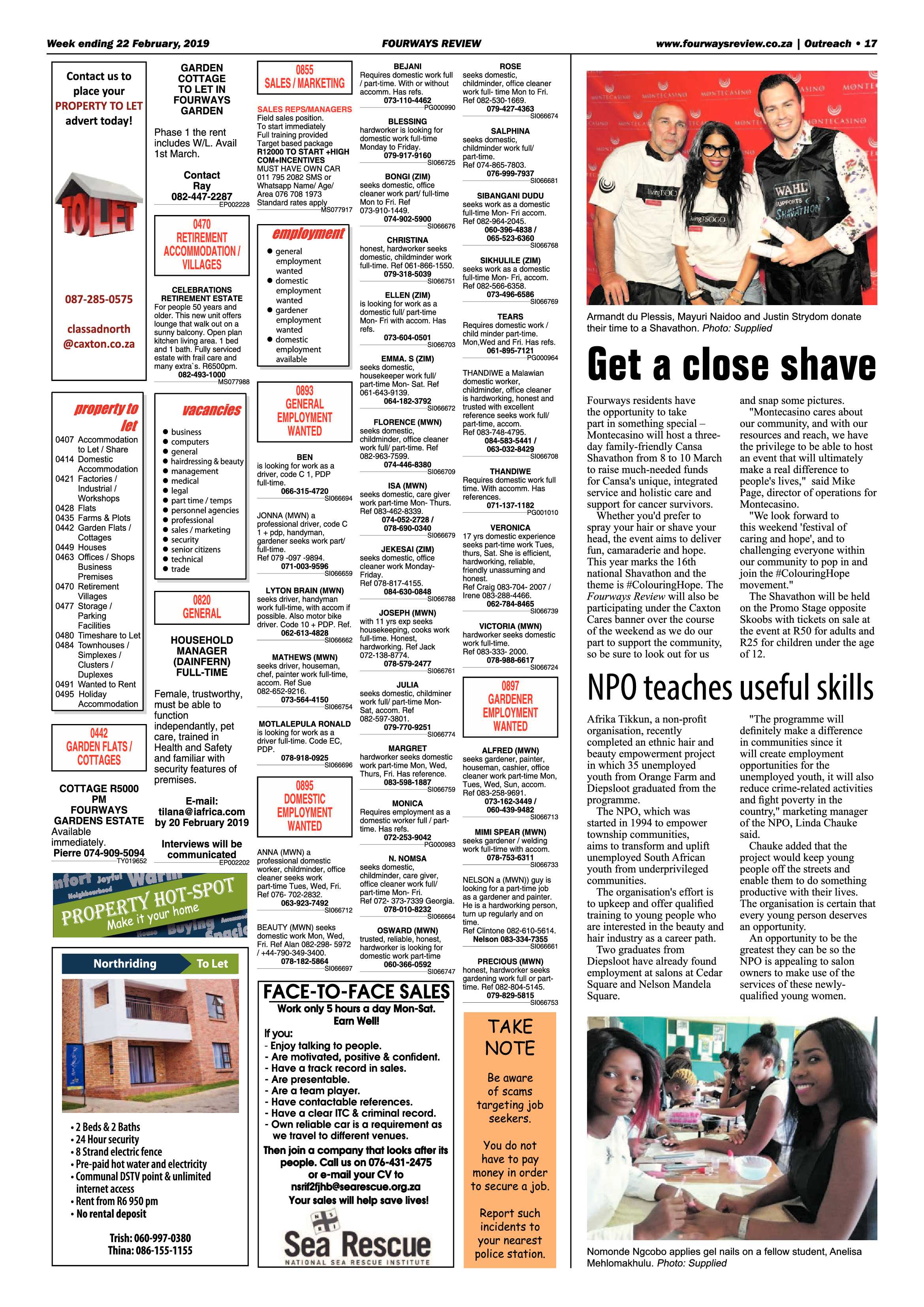 FR 22 February, 2019 page 17