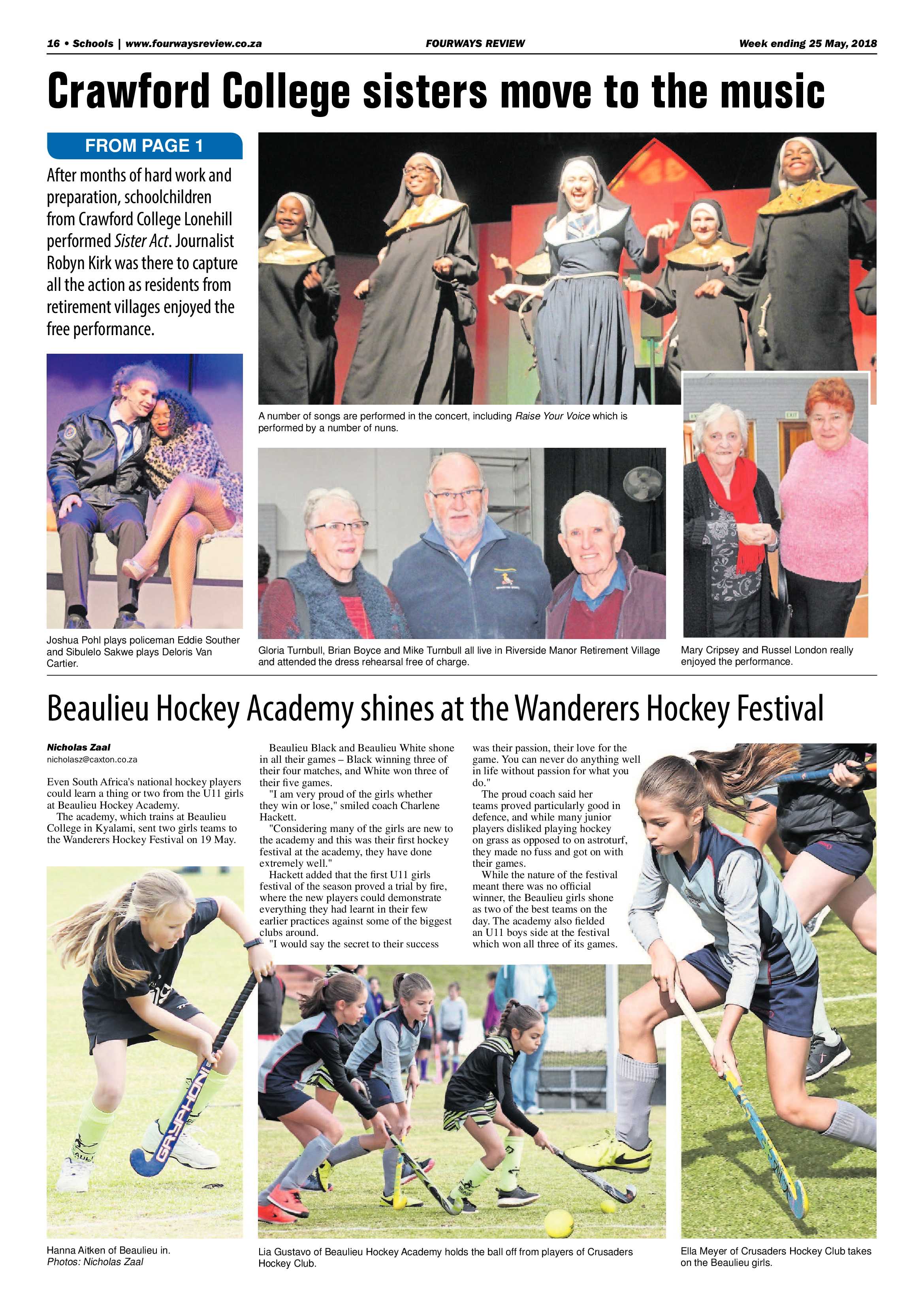 Fourways Review 25 May 2018 page 16