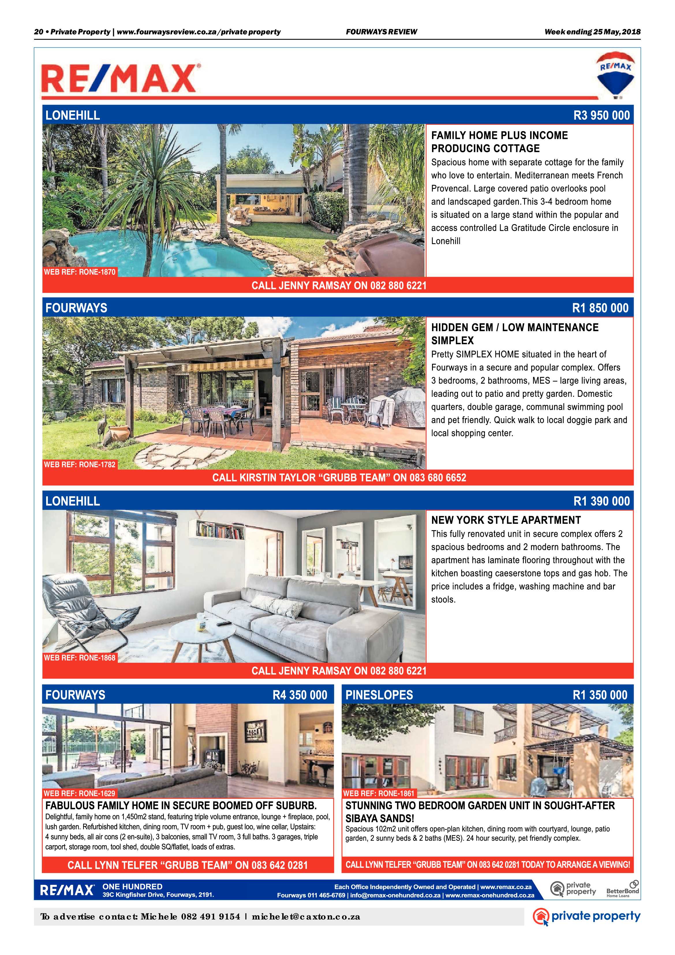 Fourways Review 25 May 2018 page 20
