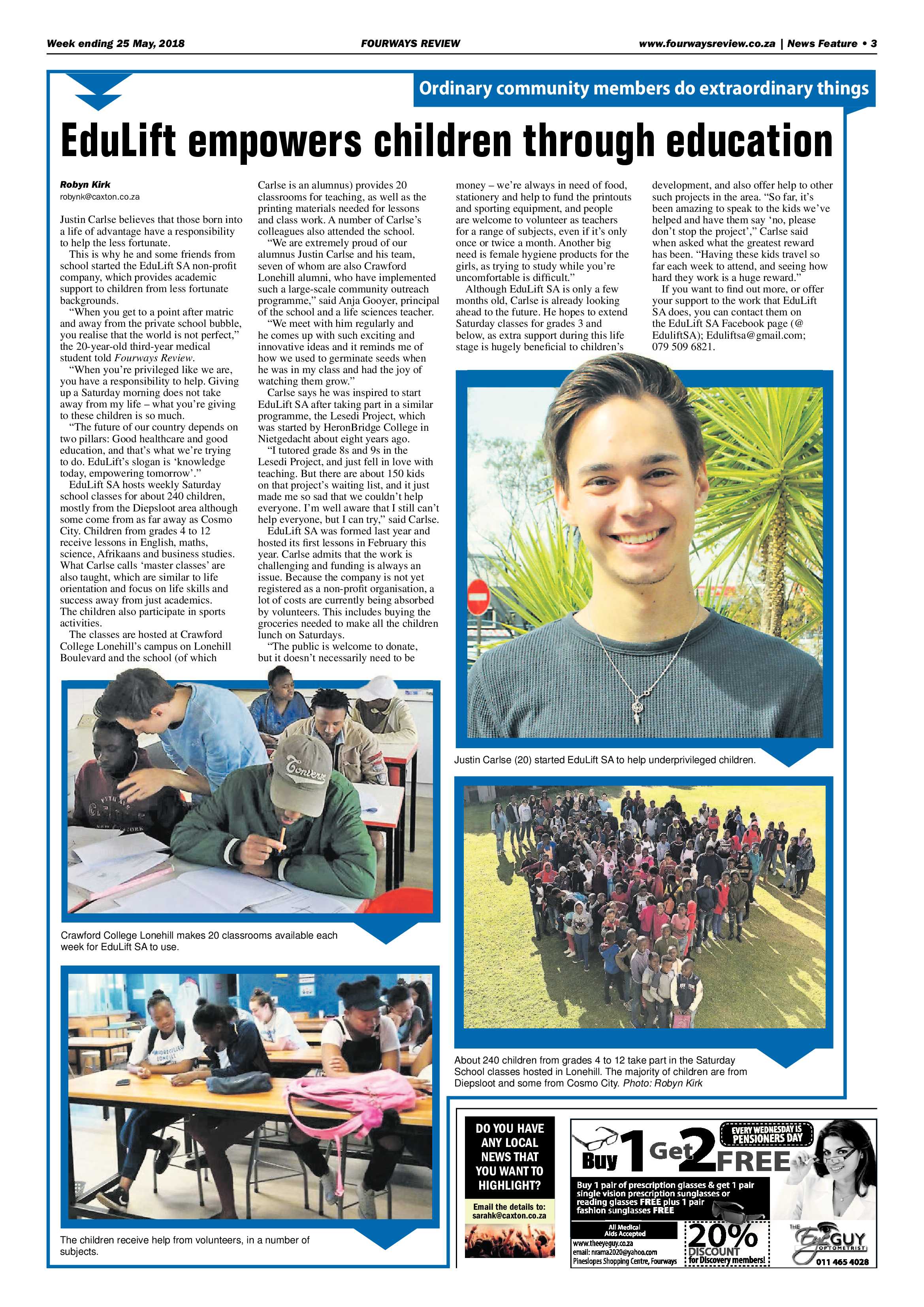 Fourways Review 25 May 2018 page 3