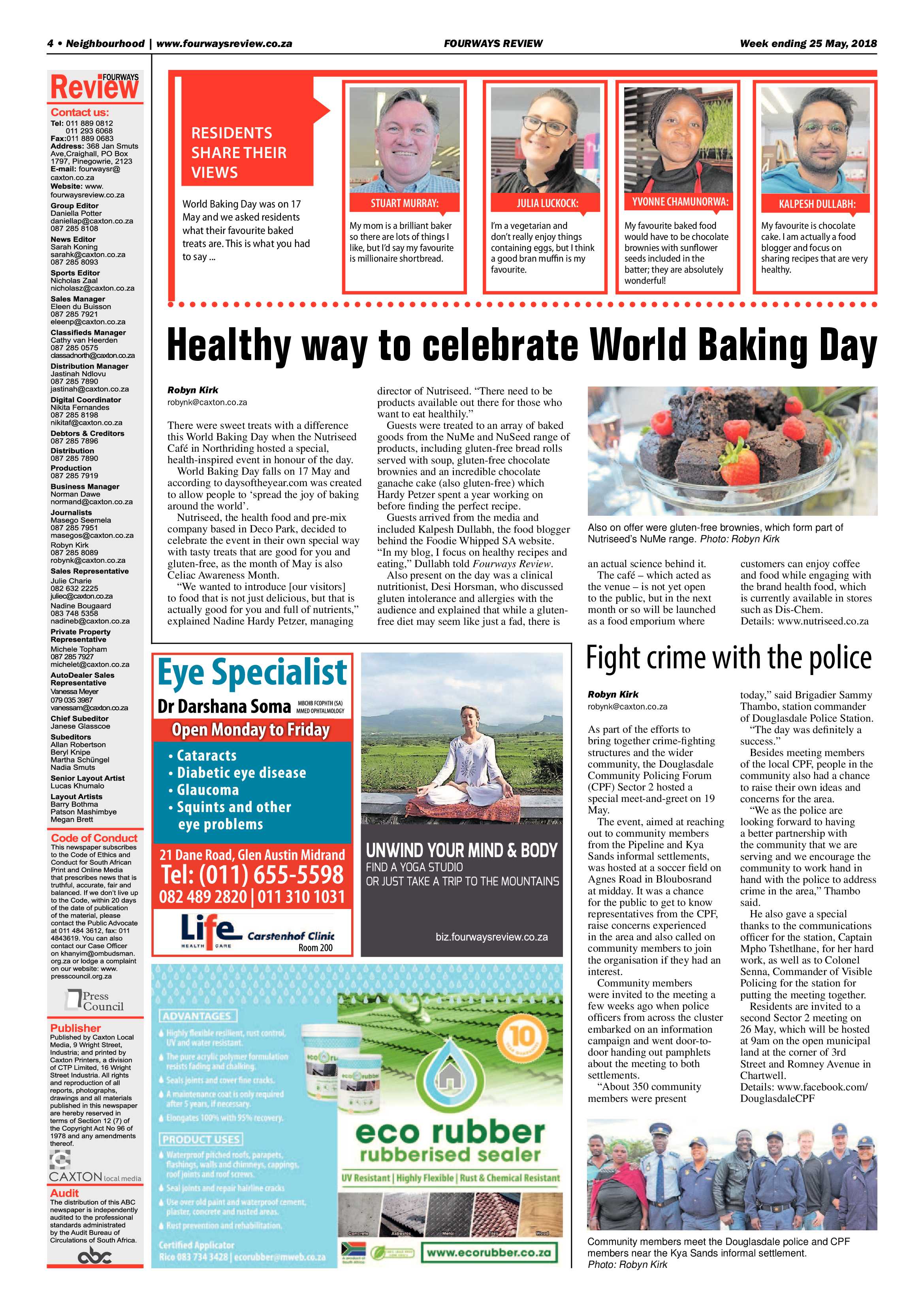 Fourways Review 25 May 2018 page 4