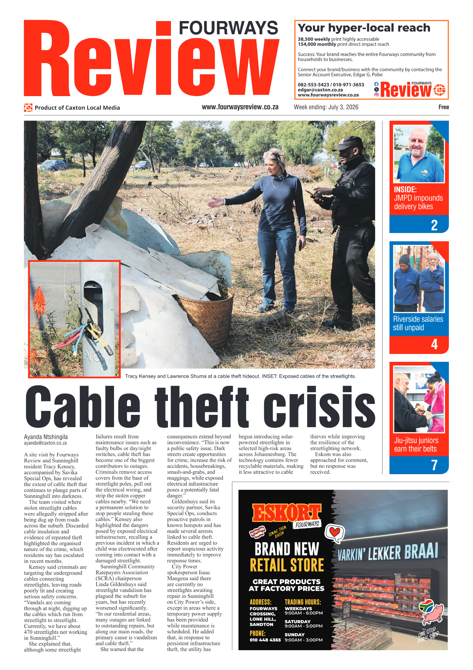 Fourways Review 3 July 2026 page 1