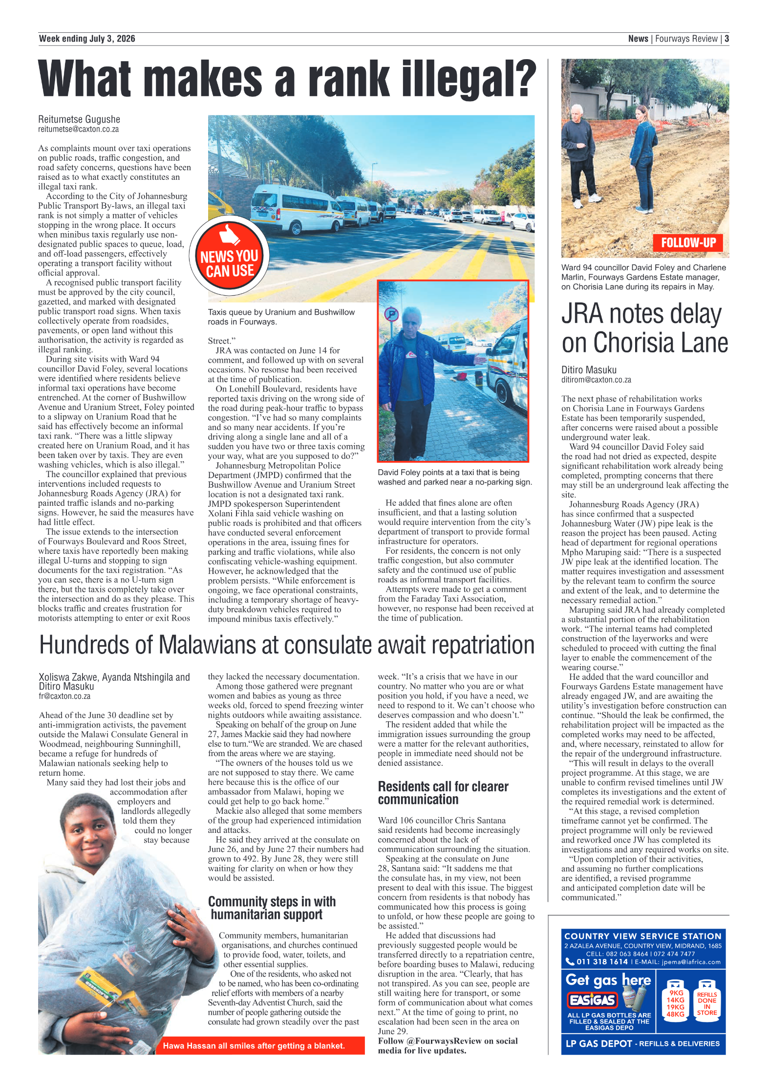 Fourways Review 3 July 2026 page 3