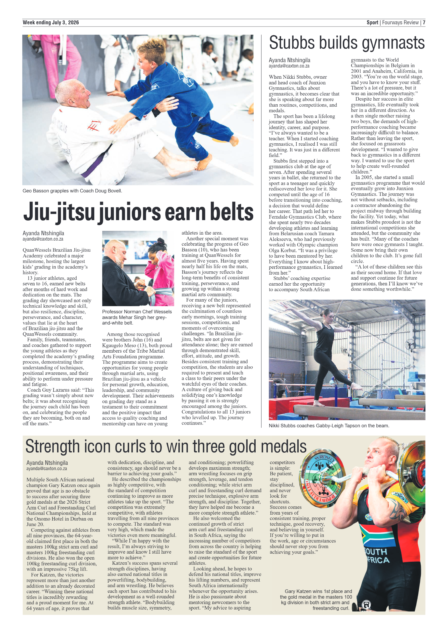 Fourways Review 3 July 2026 page 7