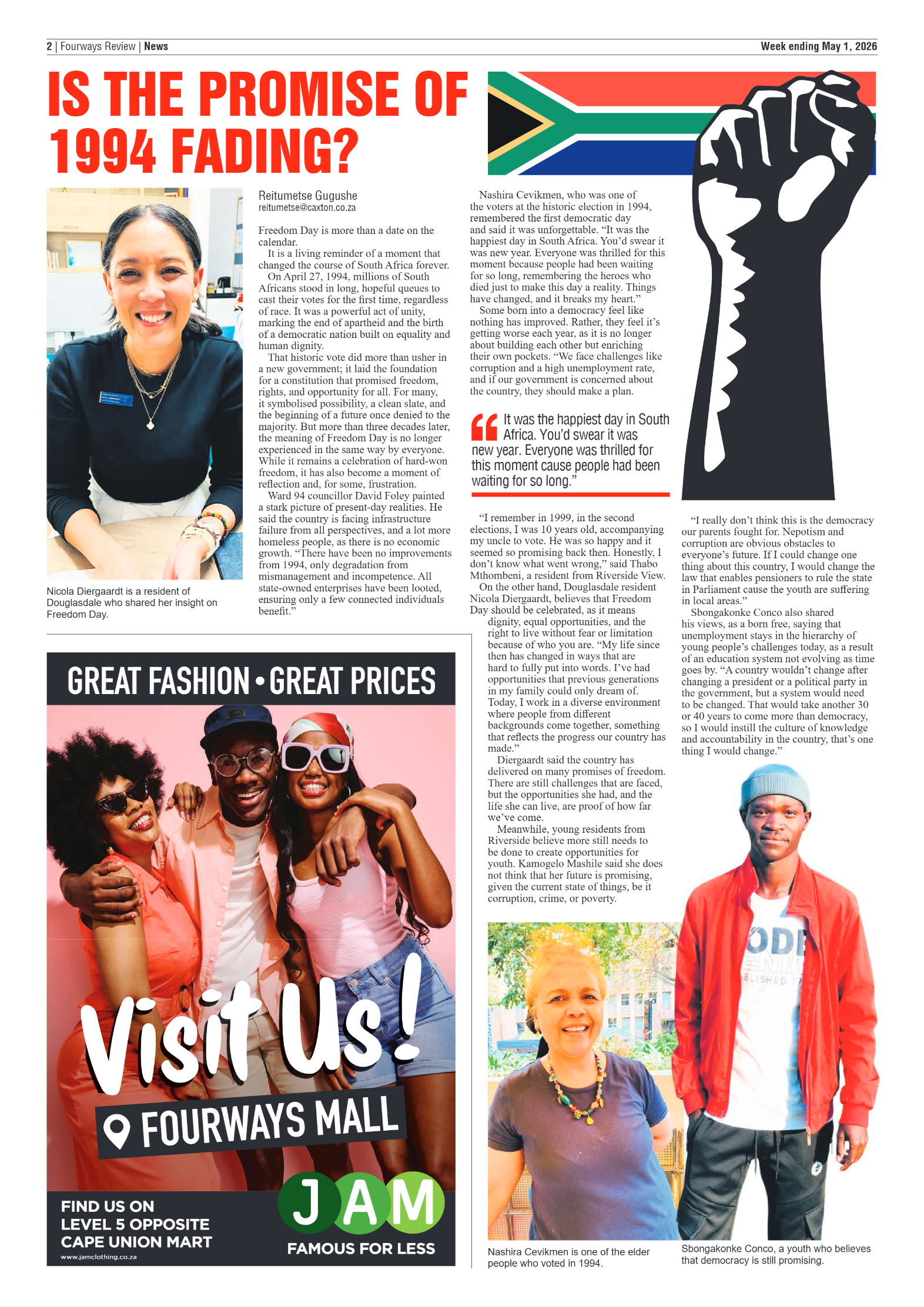 Fourways Review 1 May 2026 page 2