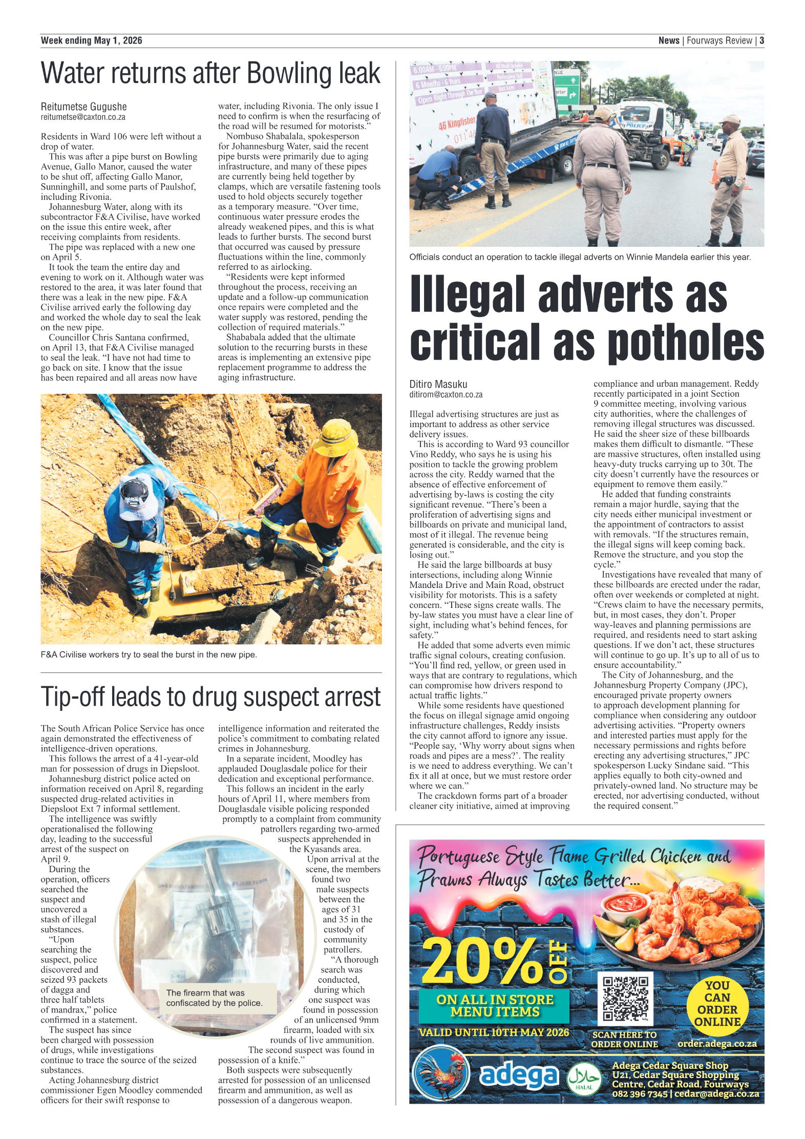 Fourways Review 1 May 2026 page 3