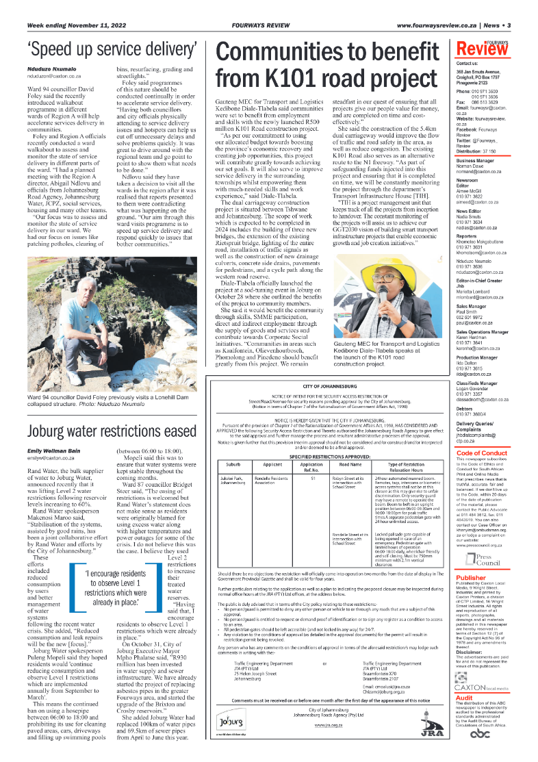 Fourways Review Nov 11 2022 page 3