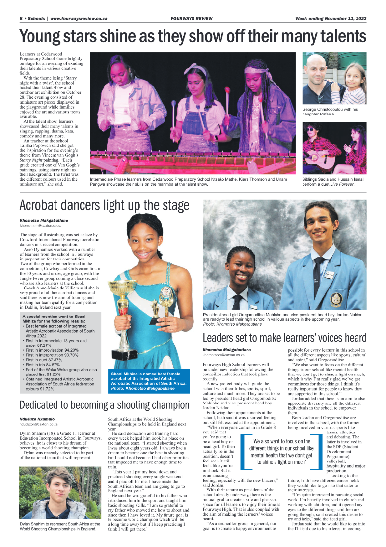 Fourways Review Nov 11 2022 page 8