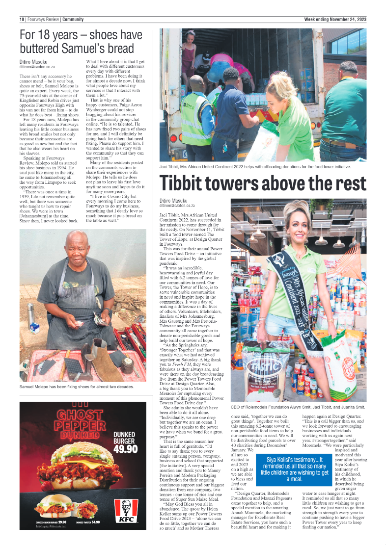 Fourways Review 24 November 2023 page 10