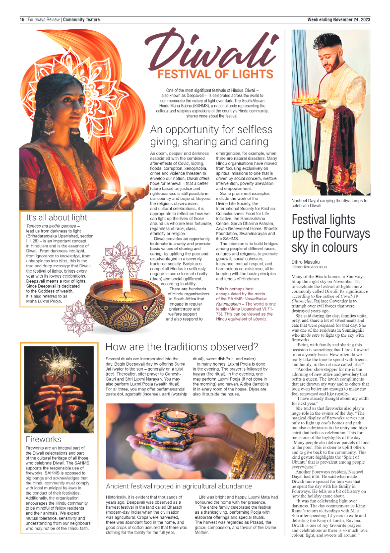 Fourways Review 24 November 2023 page 16