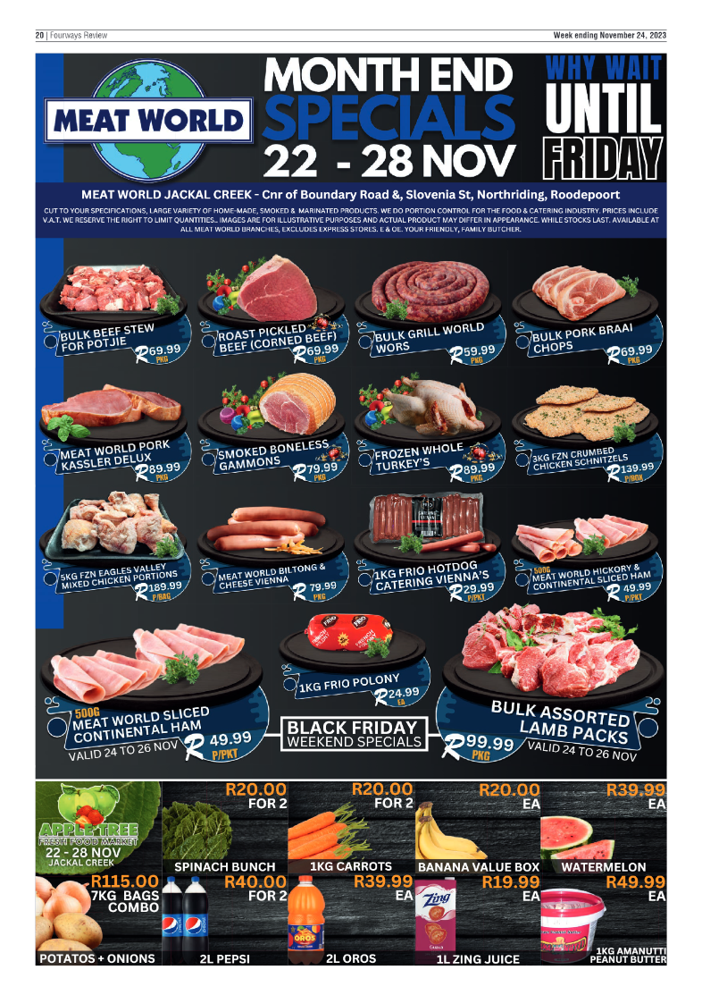 Fourways Review 24 November 2023 page 20