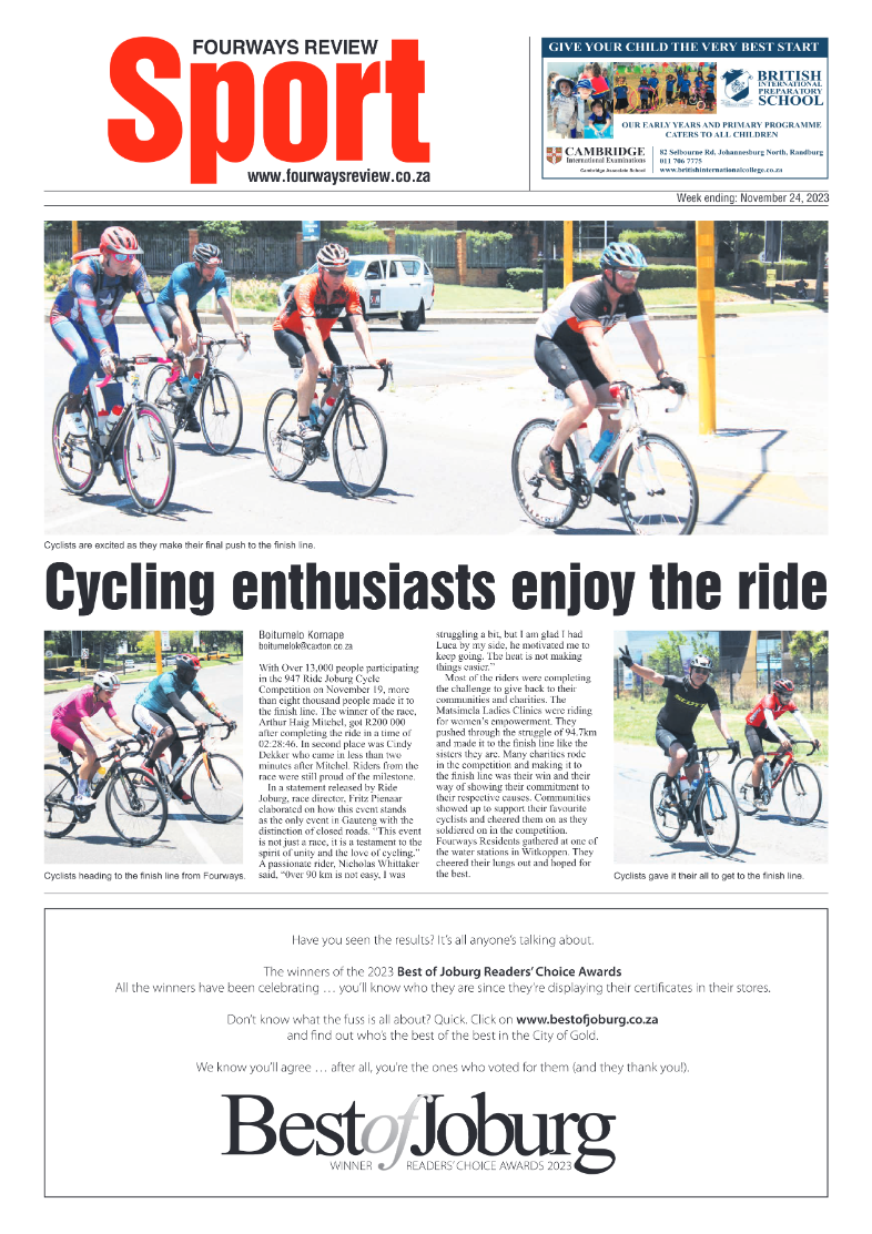 Fourways Review 24 November 2023 page 24