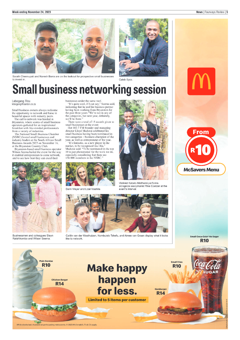 Fourways Review 24 November 2023 page 5