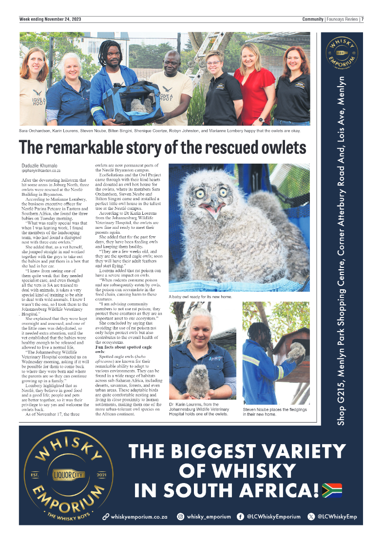 Fourways Review 24 November 2023 page 7