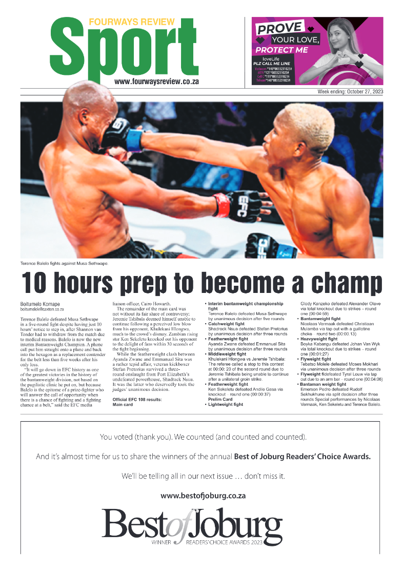 Fourways Review 27 October 2023 page 12