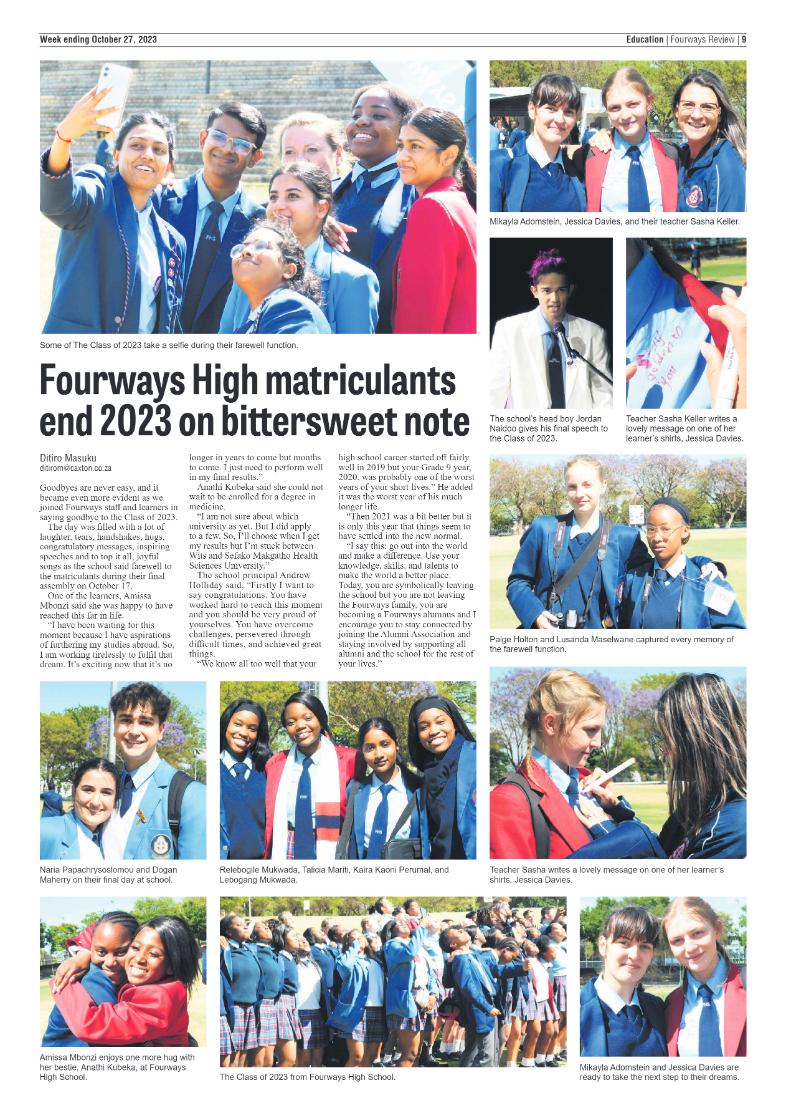 Fourways Review 27 October 2023 page 9