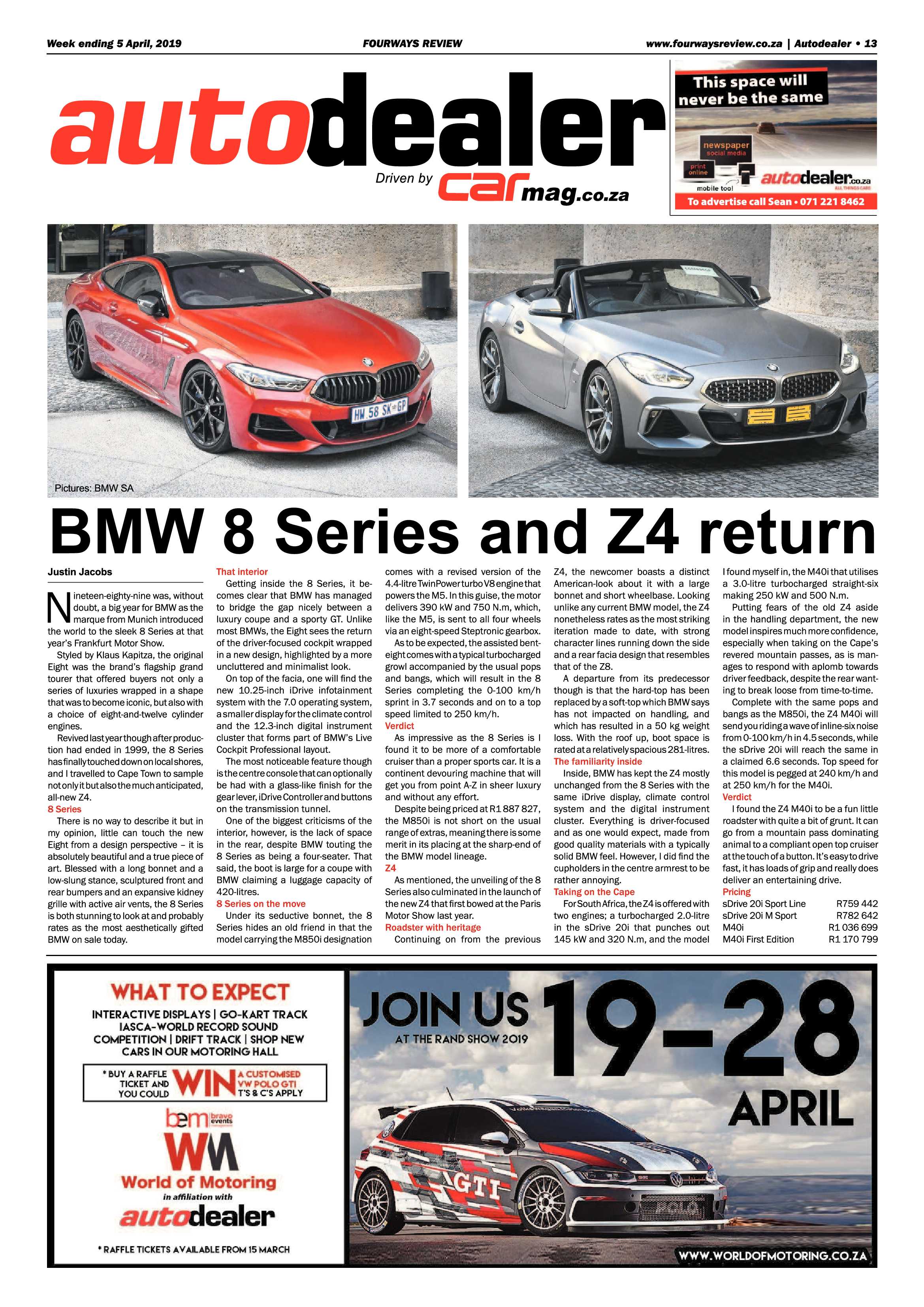 FR Week ending 5 April, 2019 page 13