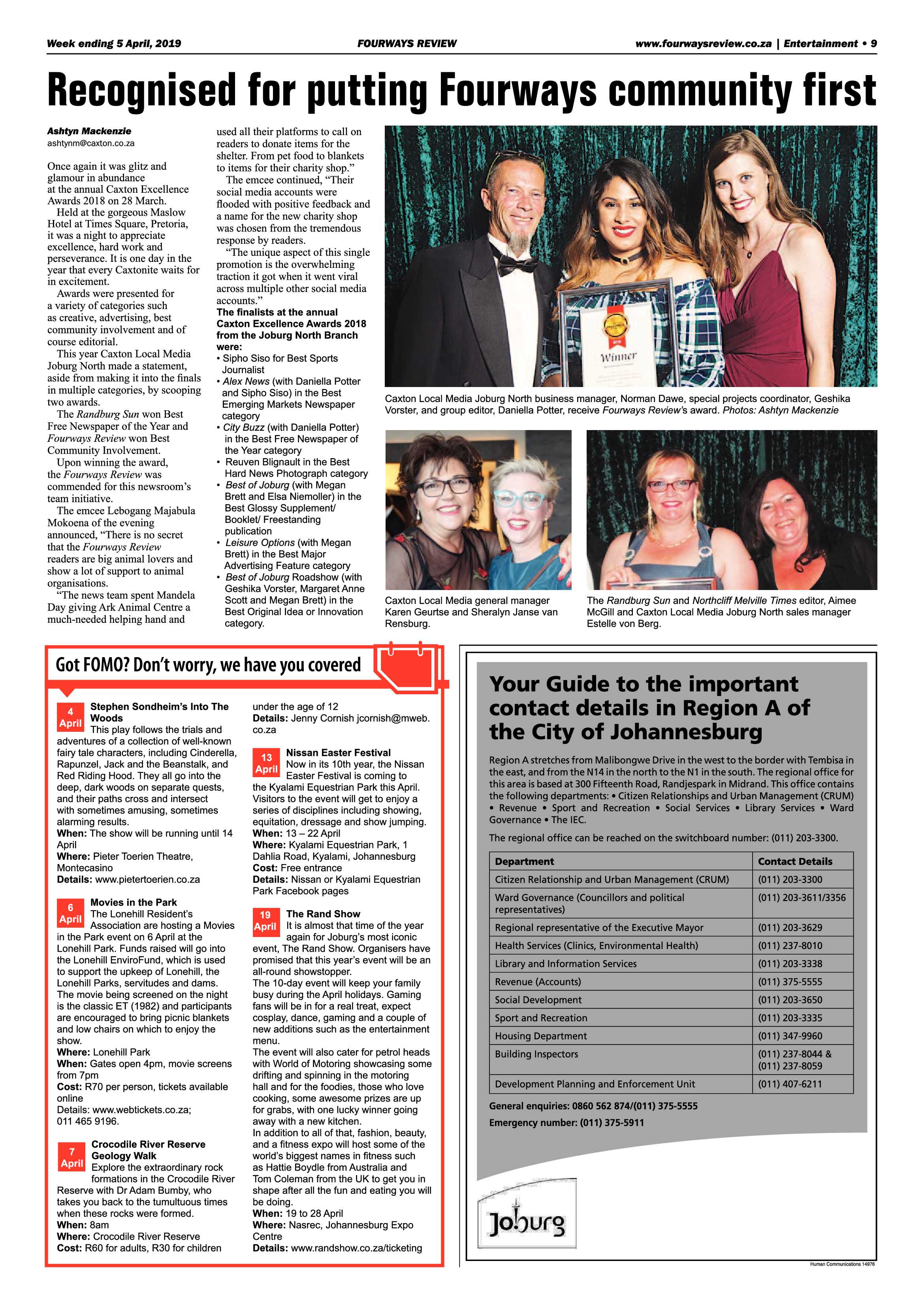 FR Week ending 5 April, 2019 page 9