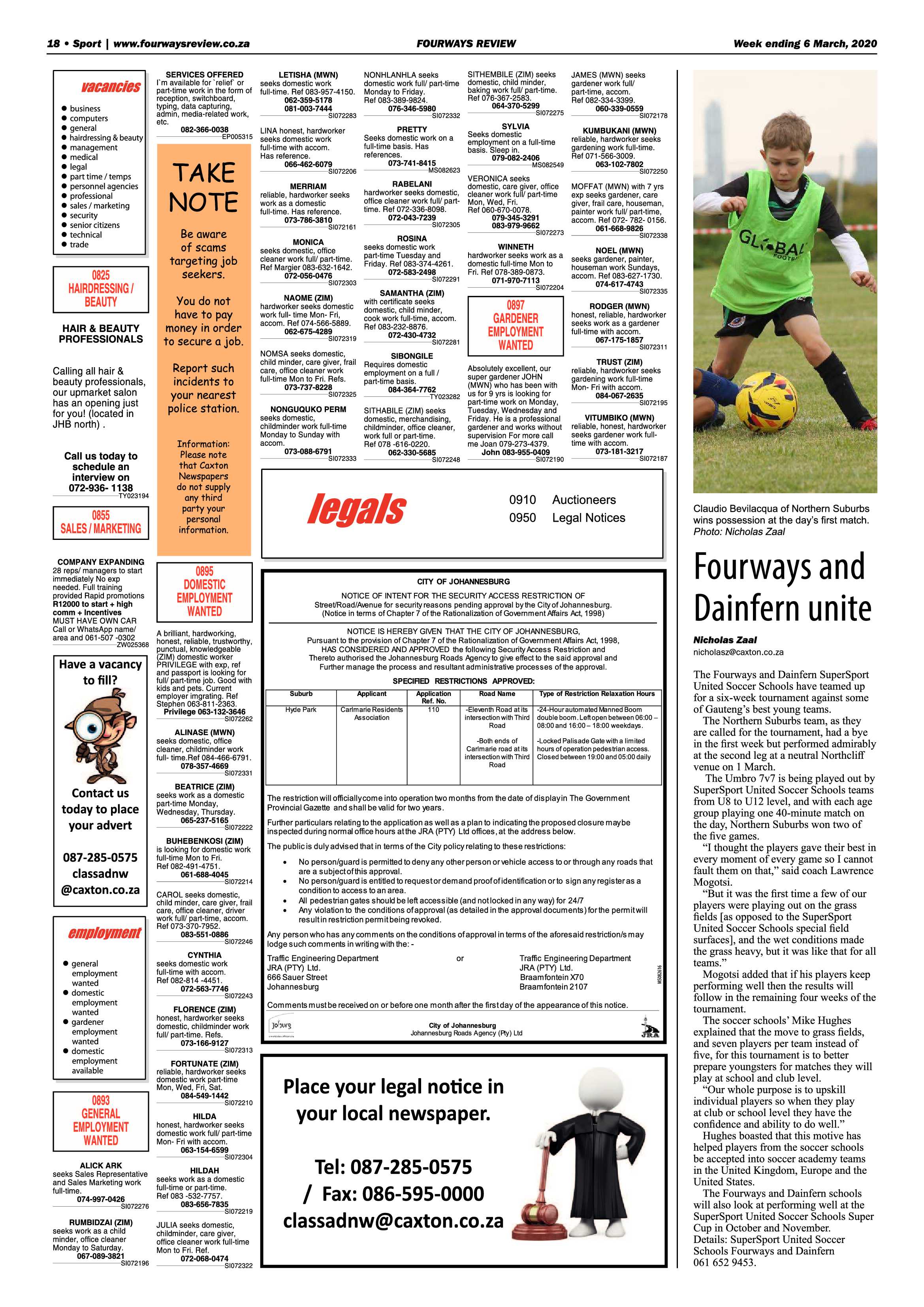 Fourways review 06 March 2020 page 18