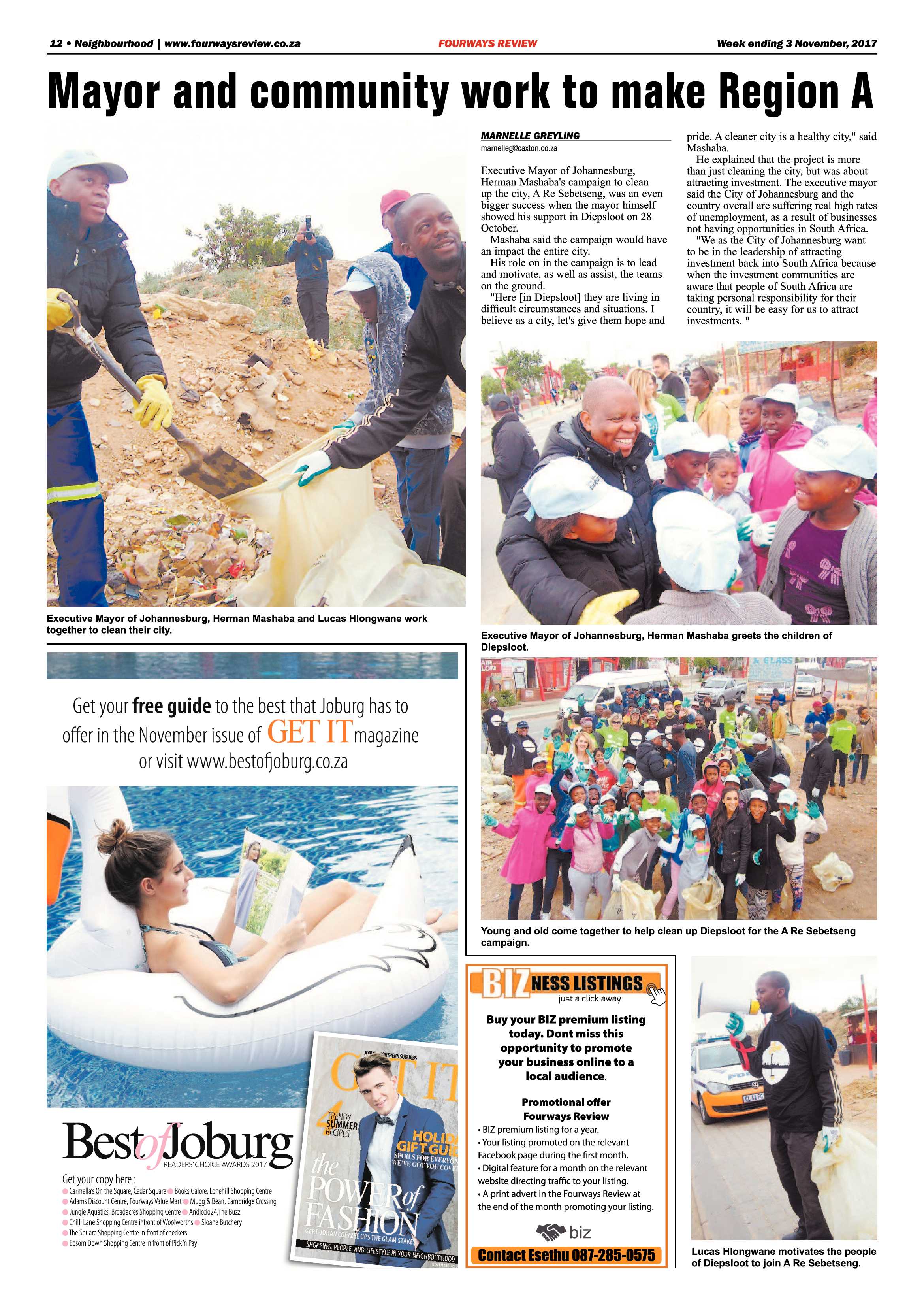 Fourways Review 3 November 2017 page 12