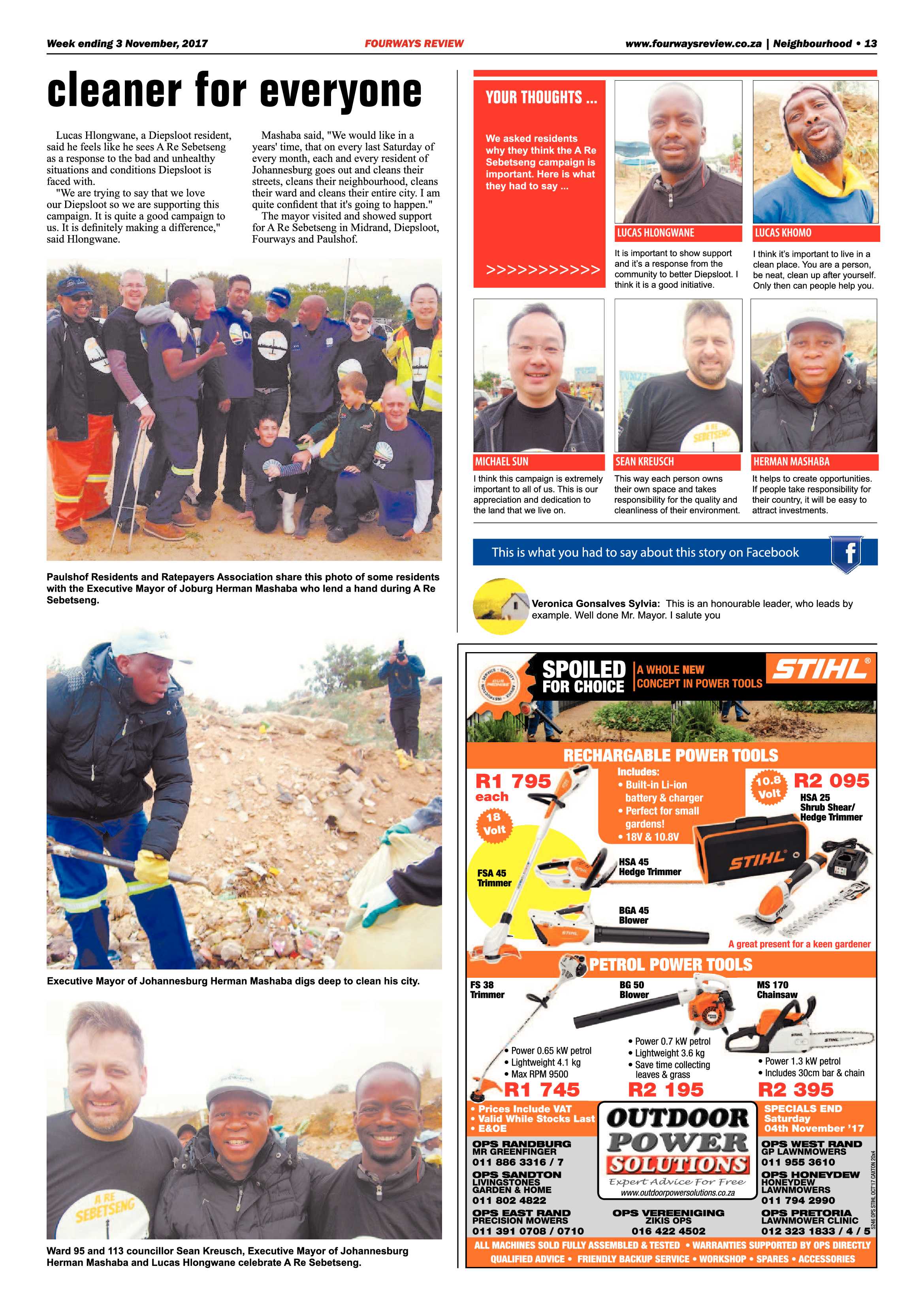 Fourways Review 3 November 2017 page 13