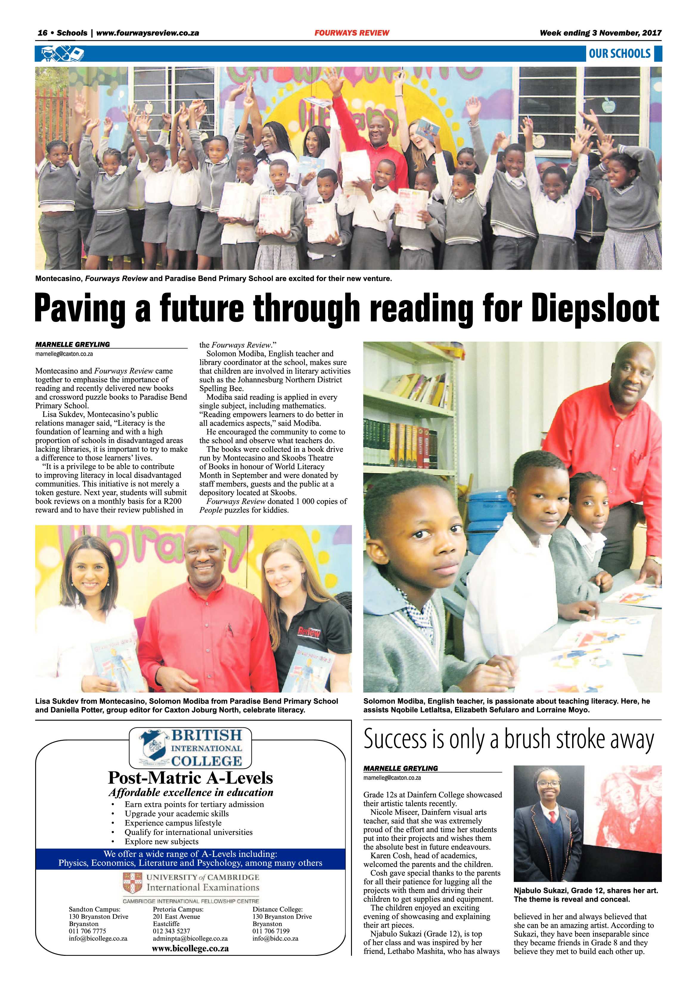 Fourways Review 3 November 2017 page 16