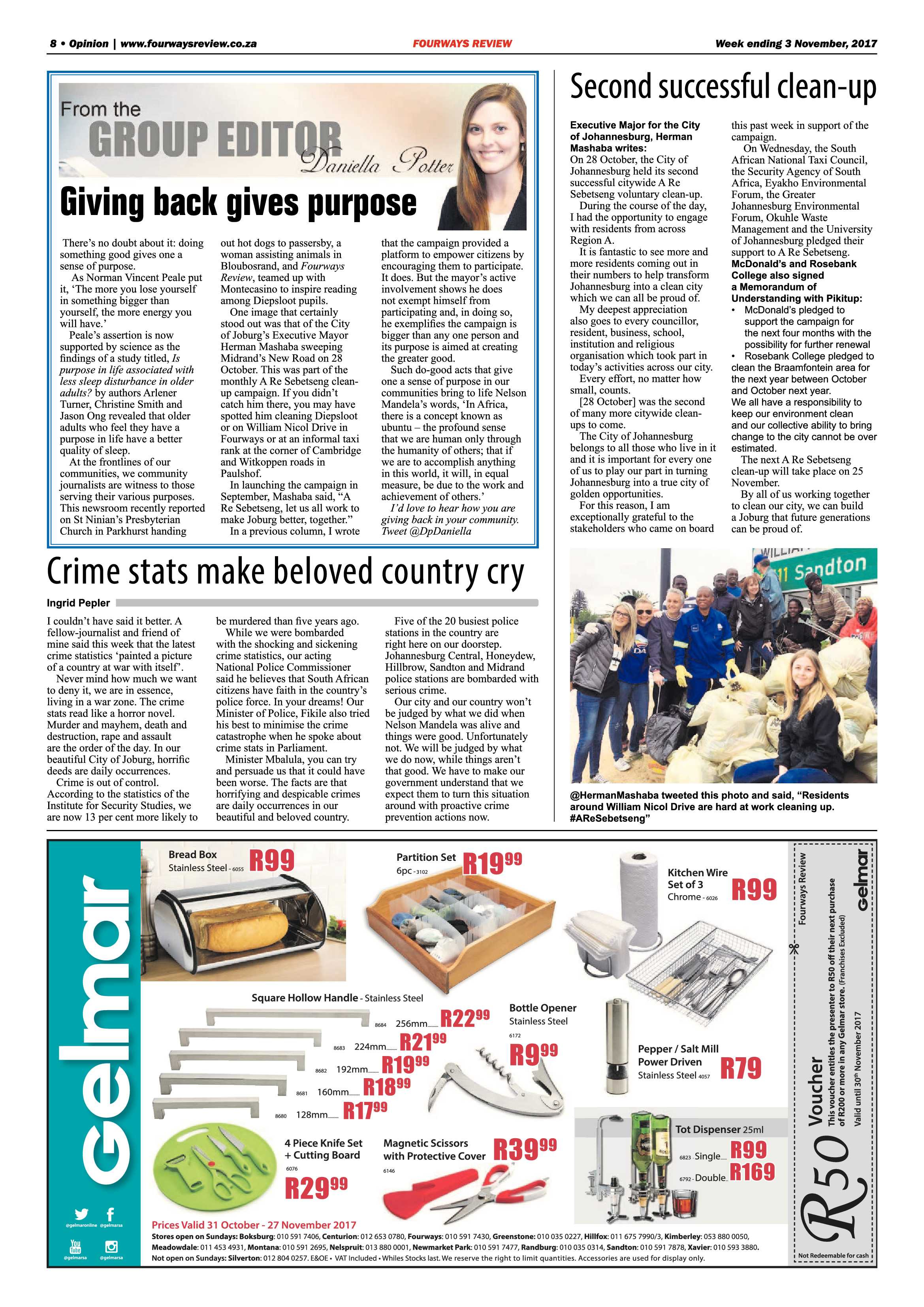 Fourways Review 3 November 2017 page 8