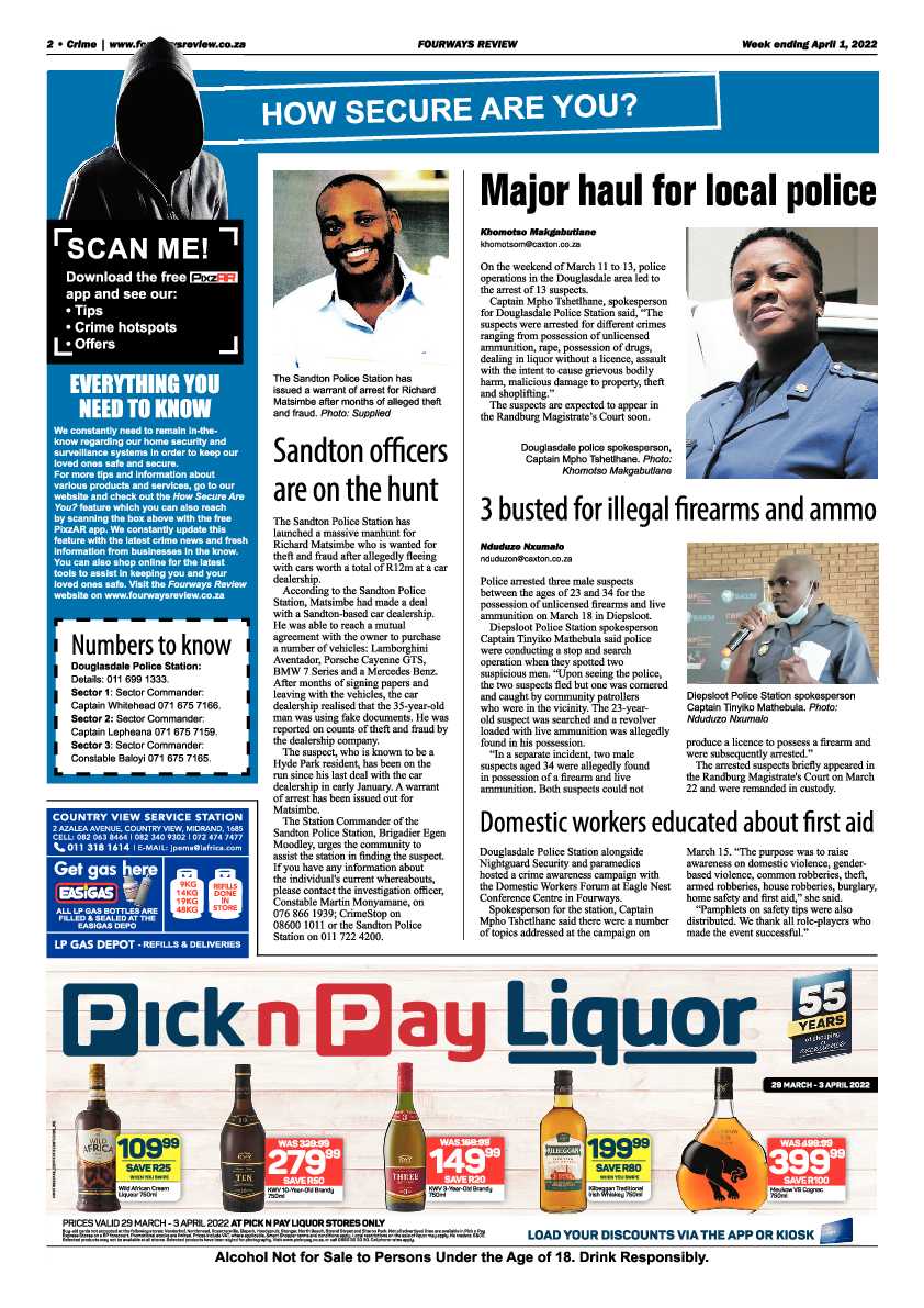 Fourways Review 01 April 2022 page 2