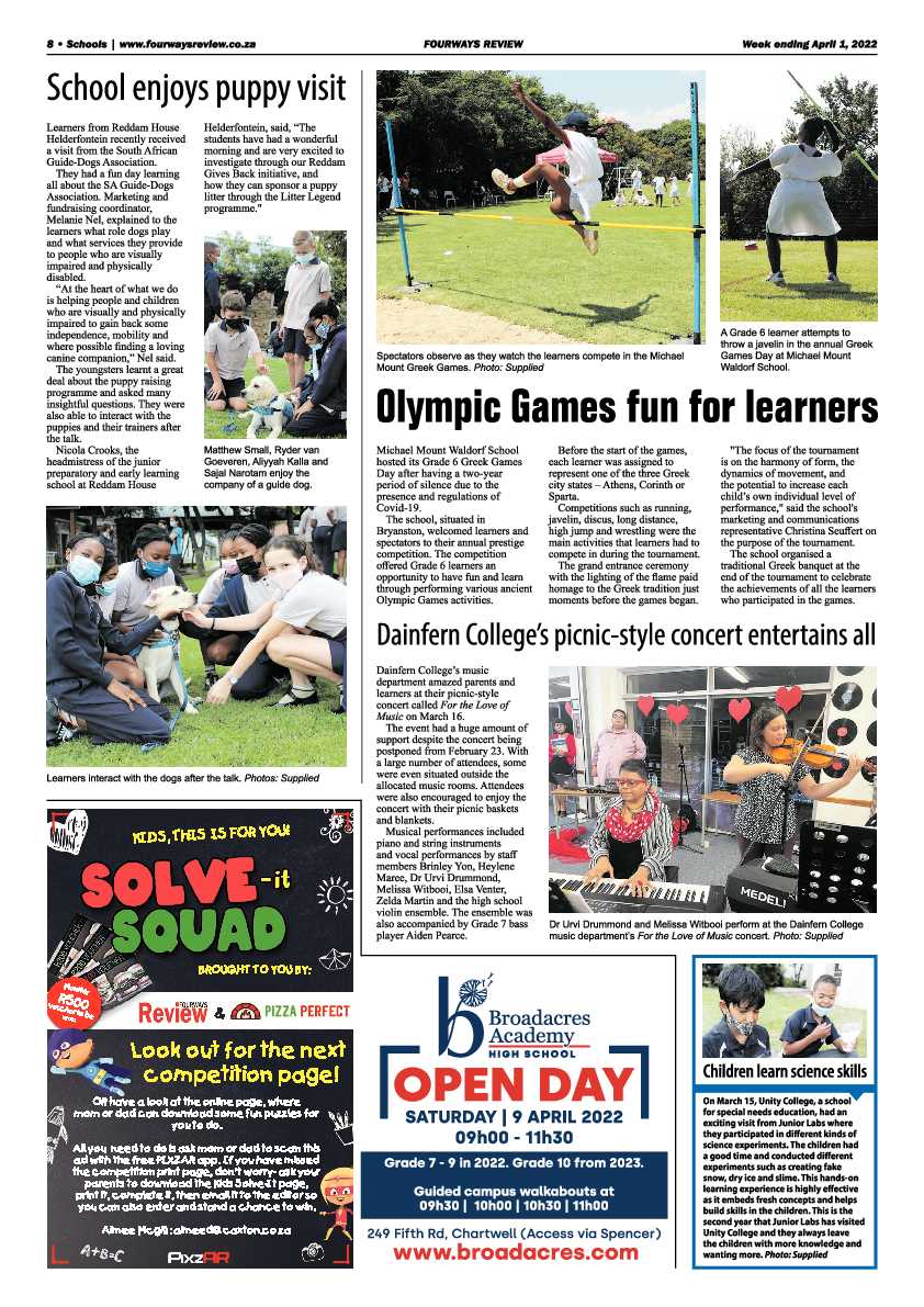 Fourways Review 01 April 2022 page 8