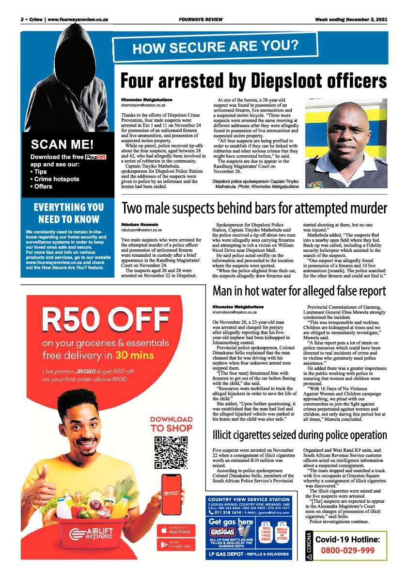 Fourways Review 03 December 2021 page 2