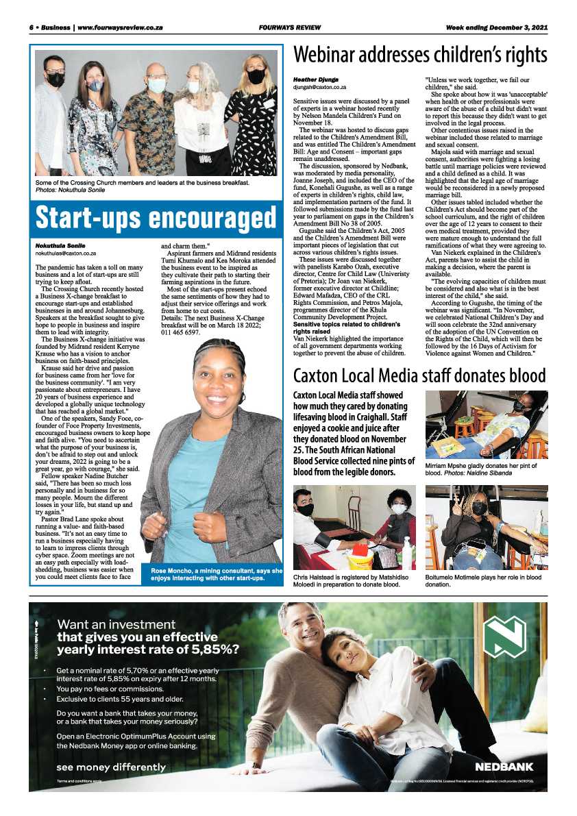 Fourways Review 03 December 2021 page 6