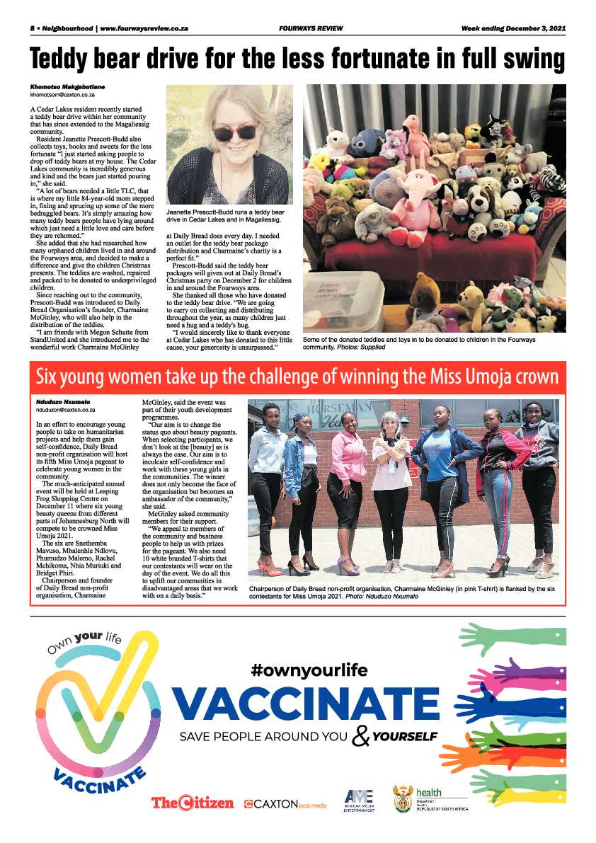 Fourways Review 03 December 2021 page 8