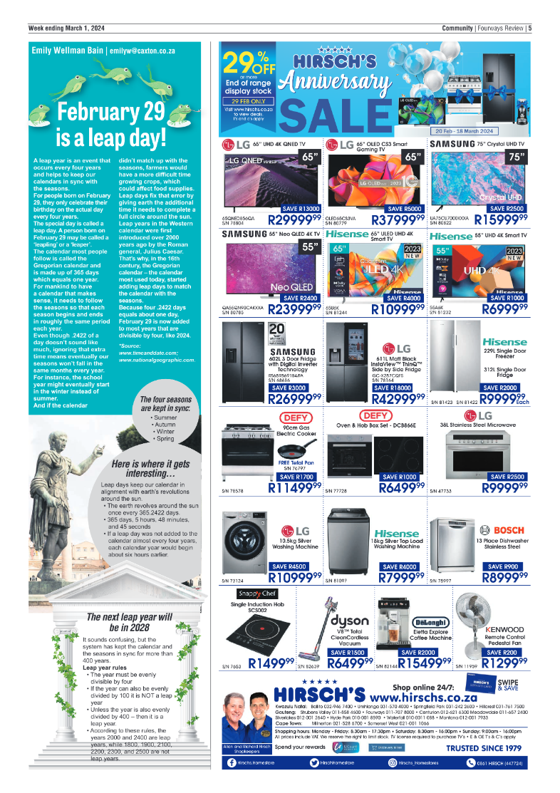 Fourways Review 01 March 2024 page 5