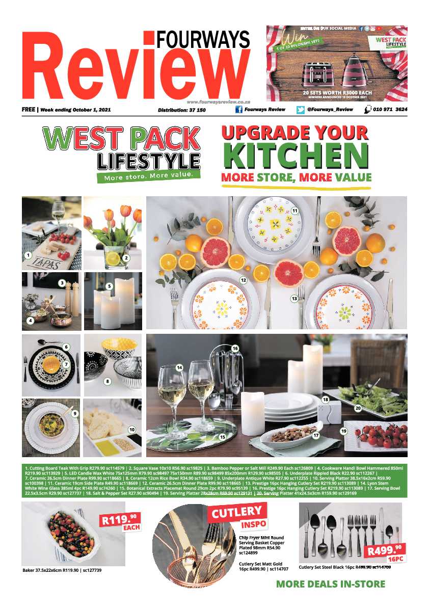 Fourways Review 01 October 2021 page 1