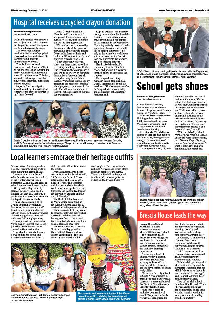 Fourways Review 01 October 2021 page 11