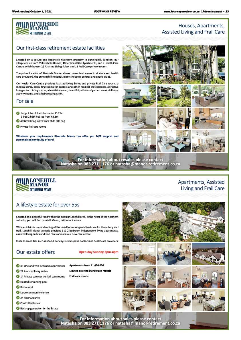 Fourways Review 01 October 2021 page 15