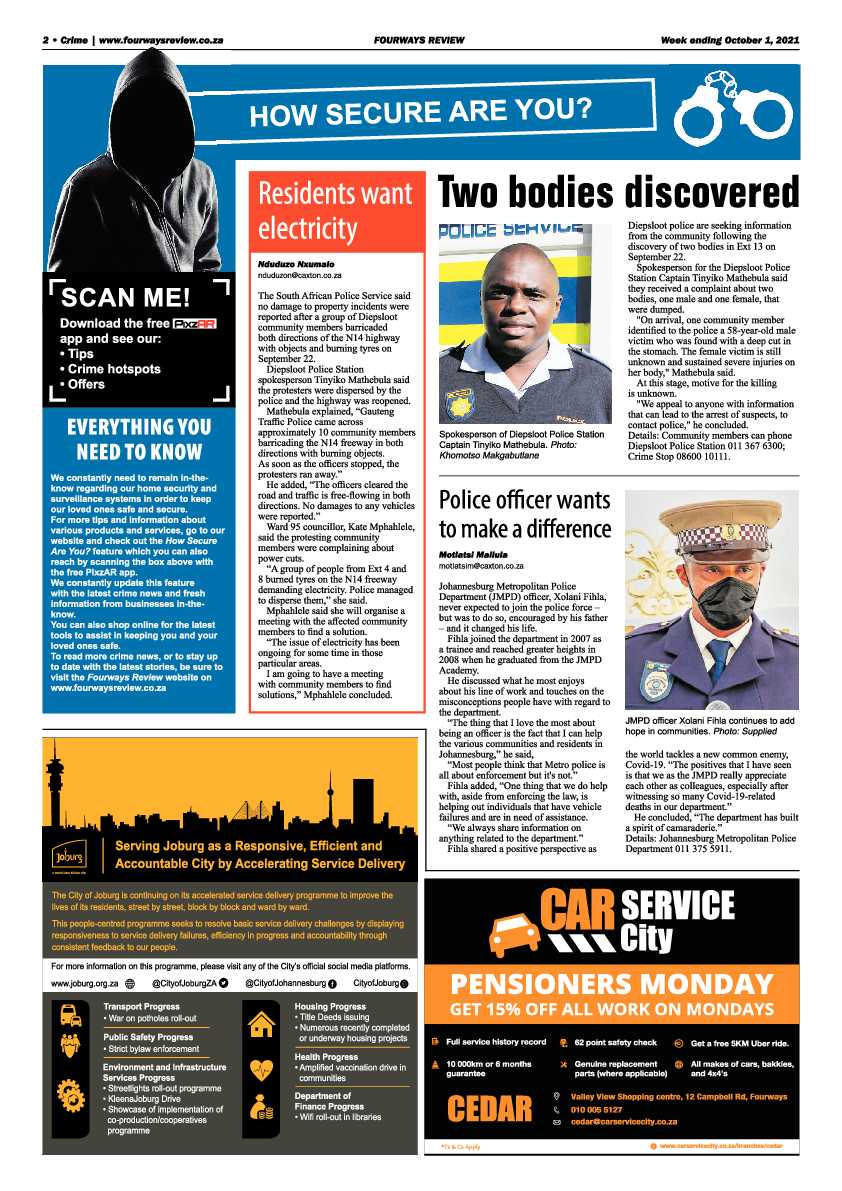 Fourways Review 01 October 2021 page 4